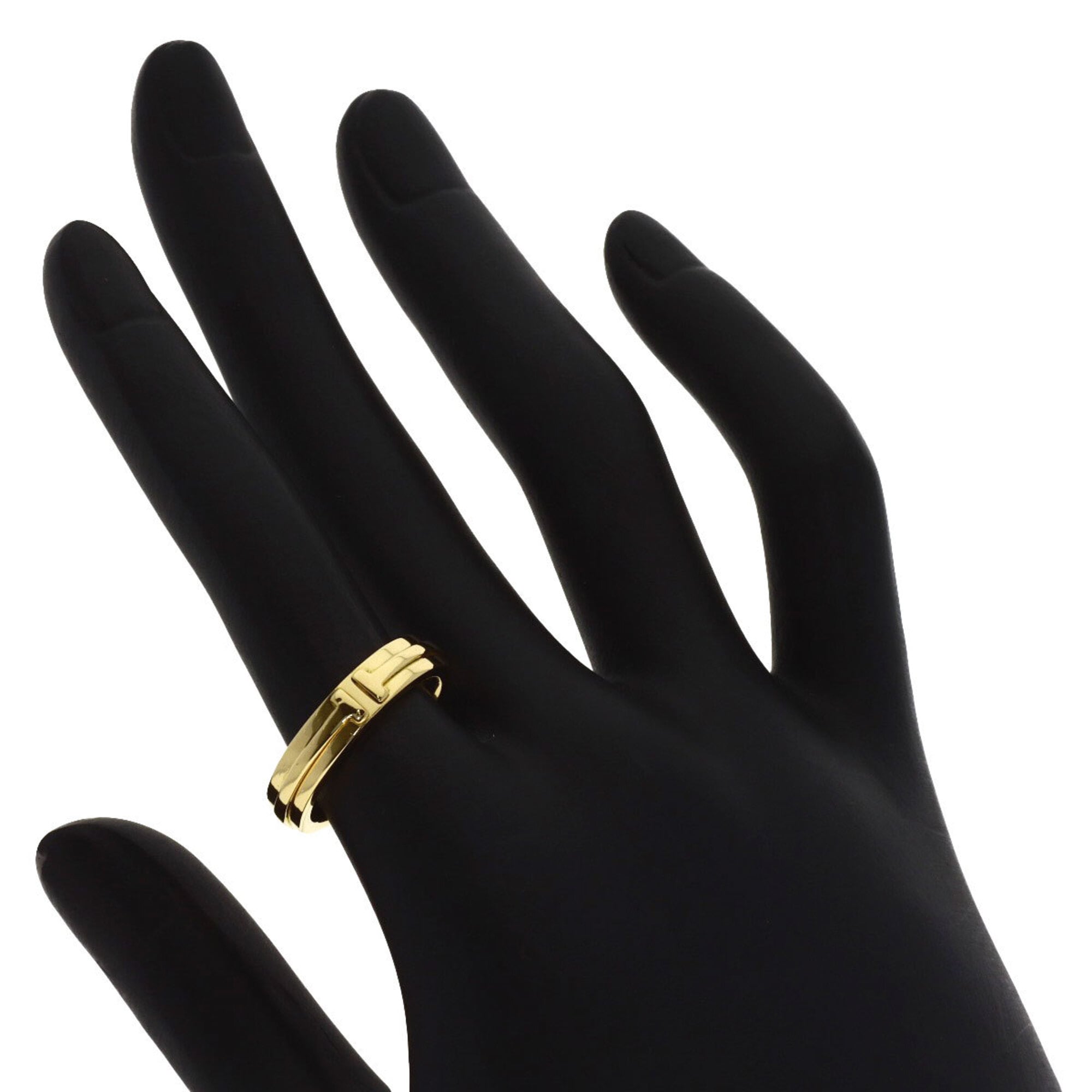Tiffany Yellow Gold (18K) Band Ring (Pre-Owned)