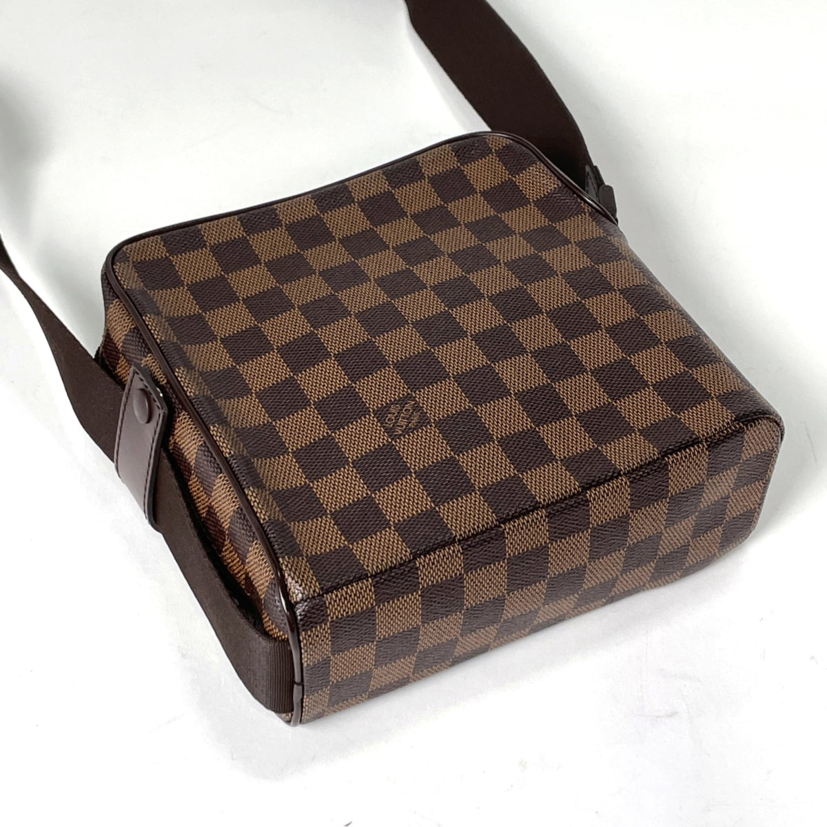 Louis Vuitton Damier Brown Damier Canvas Shoulder Bag (Pre-Owned)