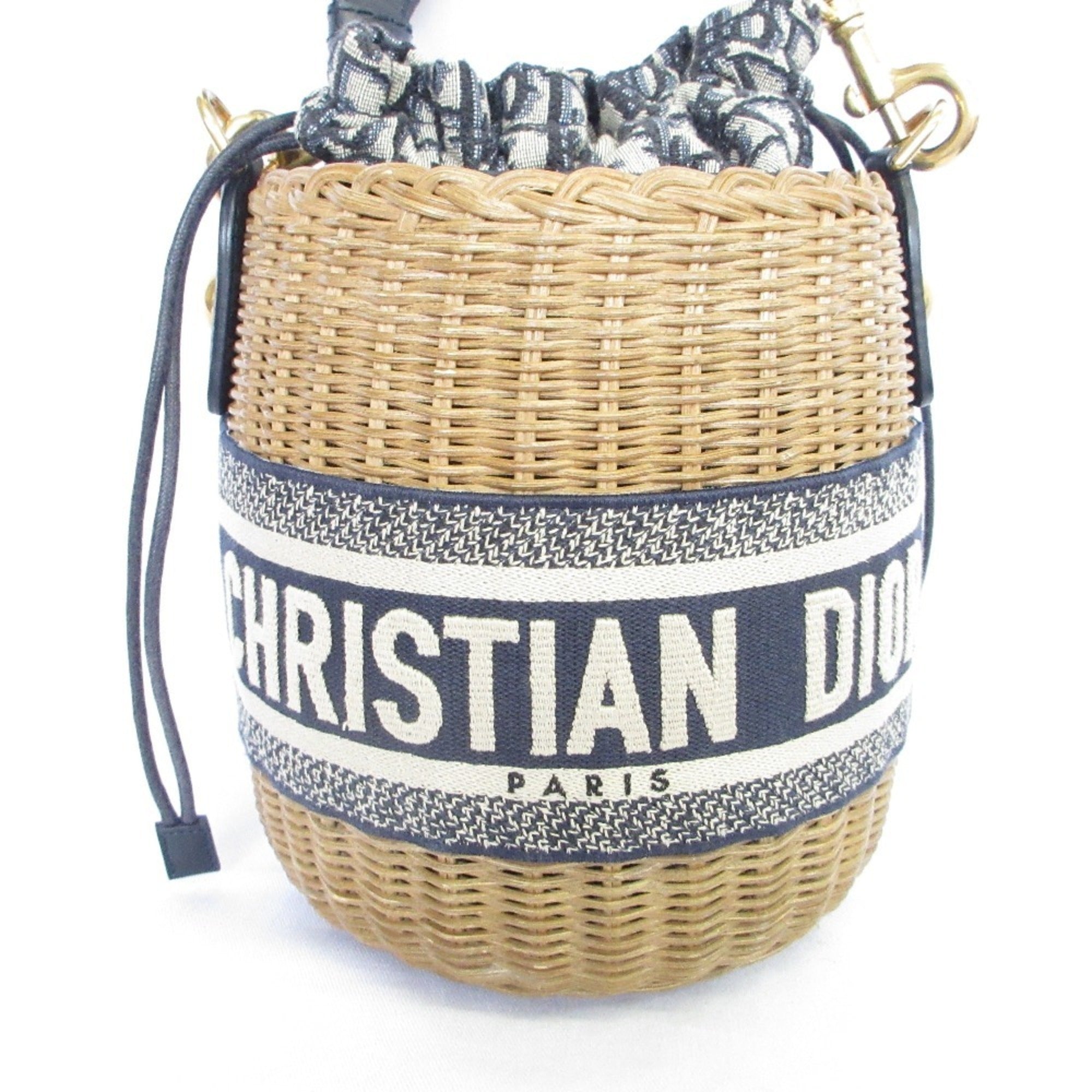 Christian Dior Navy Shoulder Bag (Pre-Owned)