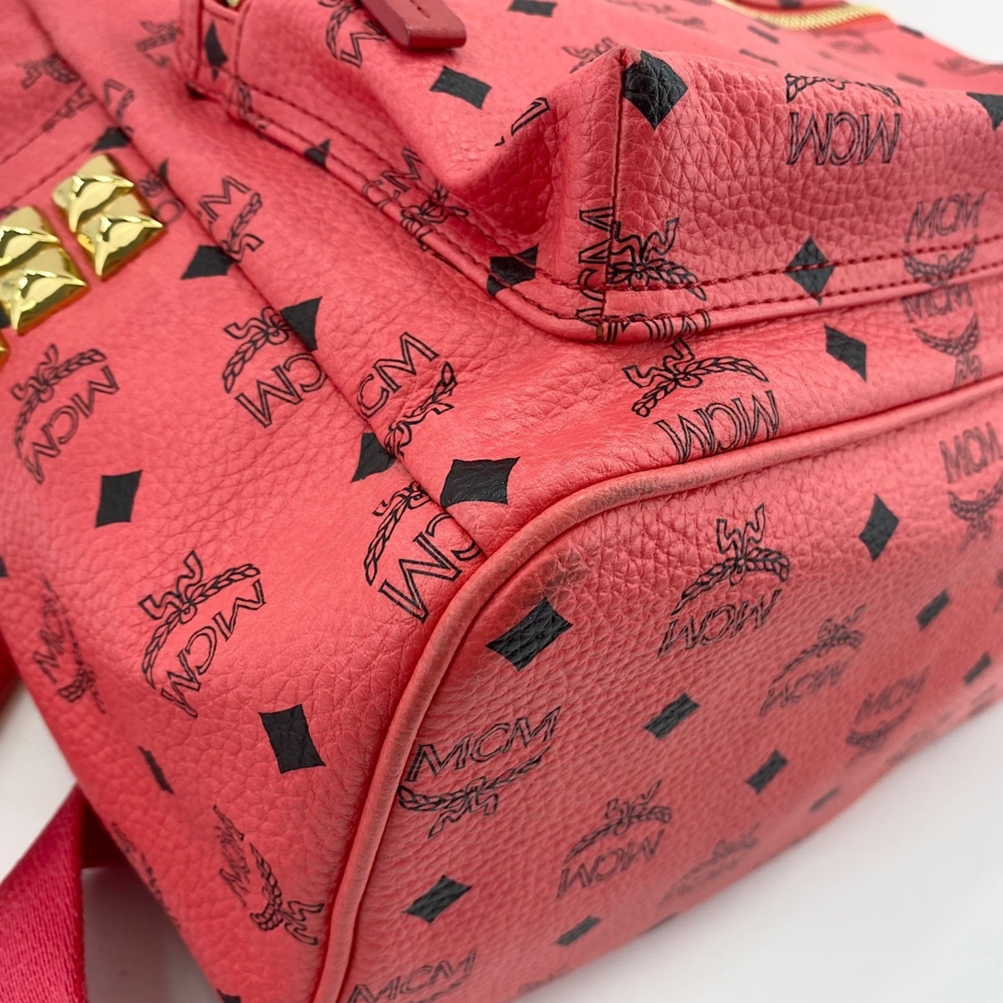 Mcm Pink Backpack (Pre-Owned)