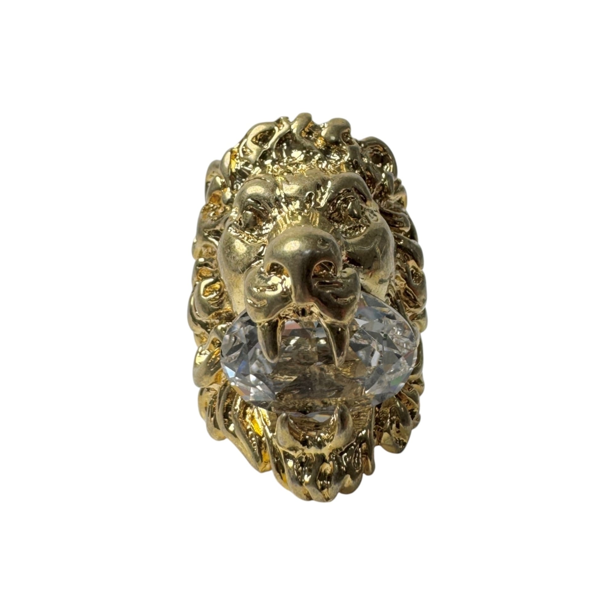 Gucci Gold Metal Band Ring (Pre-Owned)