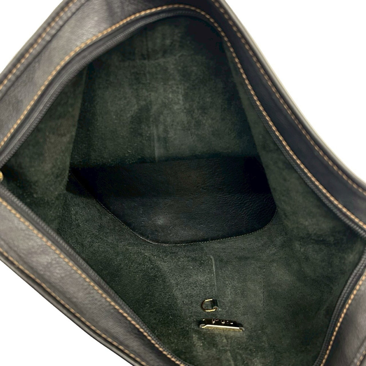 Loewe Black Leather Shoulder Bag Sling Bag (Pre-Owned)