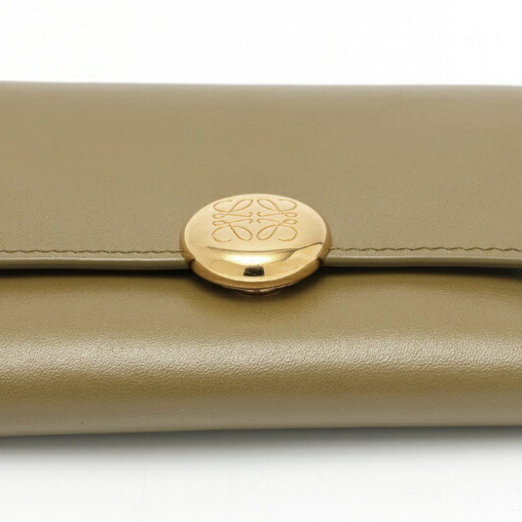 Loewe Khaki Wallet (Tri-Fold) (Pre-Owned)