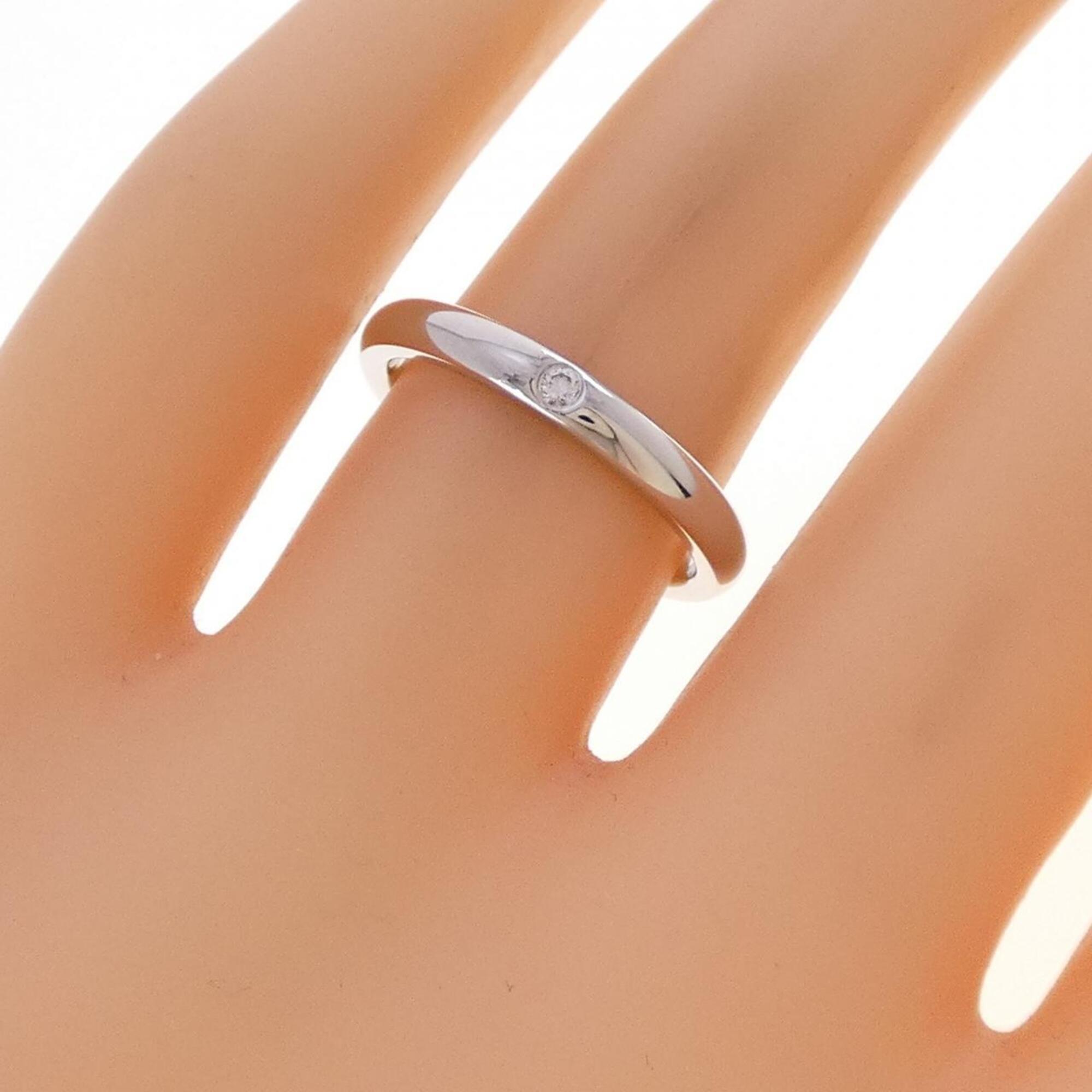 Tiffany Platinum Platinum 950 Band Ring (Pre-Owned)