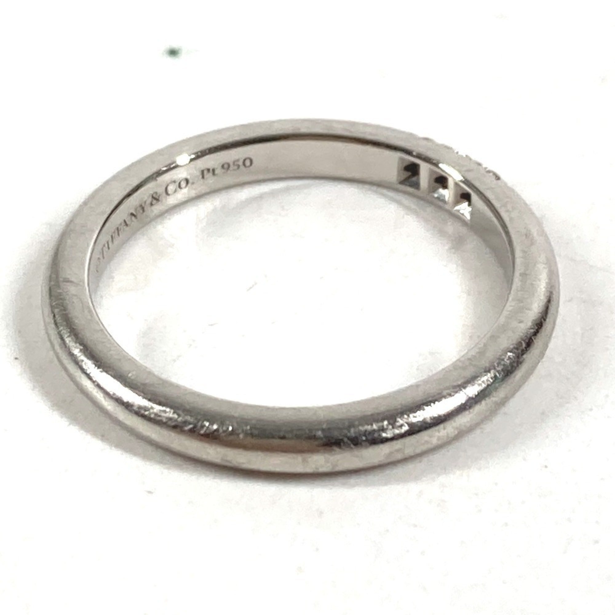 Tiffany Platinum 950 Band Ring (Pre-Owned)