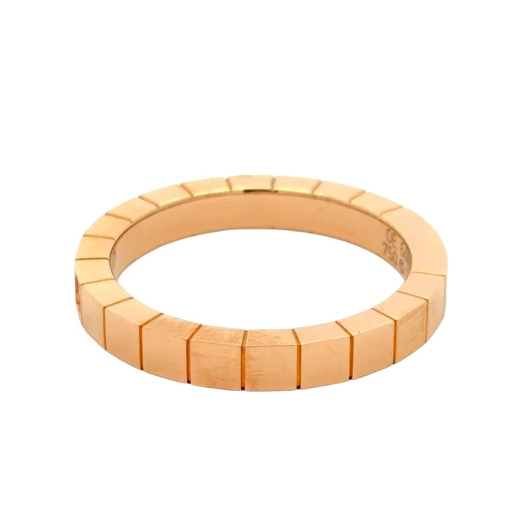 Cartier Lanieres Pink Gold (18K) Band Ring (Pre-Owned)