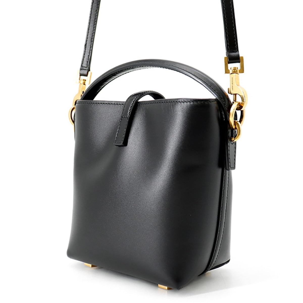 Yves Saint Laurent Black Leather Handbag (Pre-Owned)