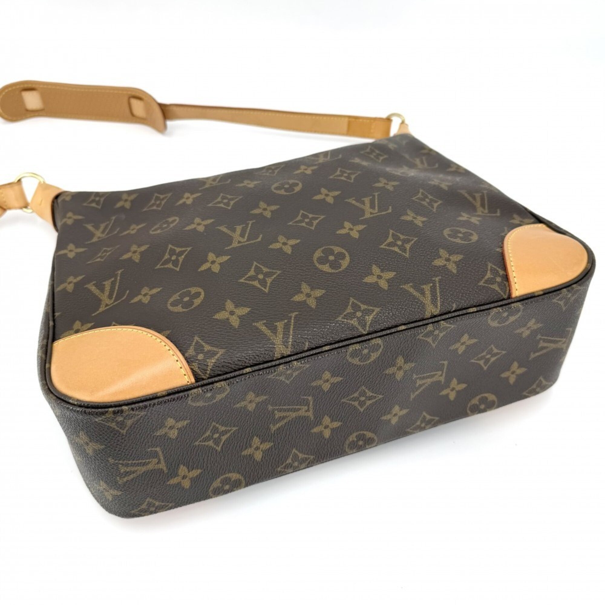 Louis Vuitton Brown Monogram Shoulder Bag (Pre-Owned)