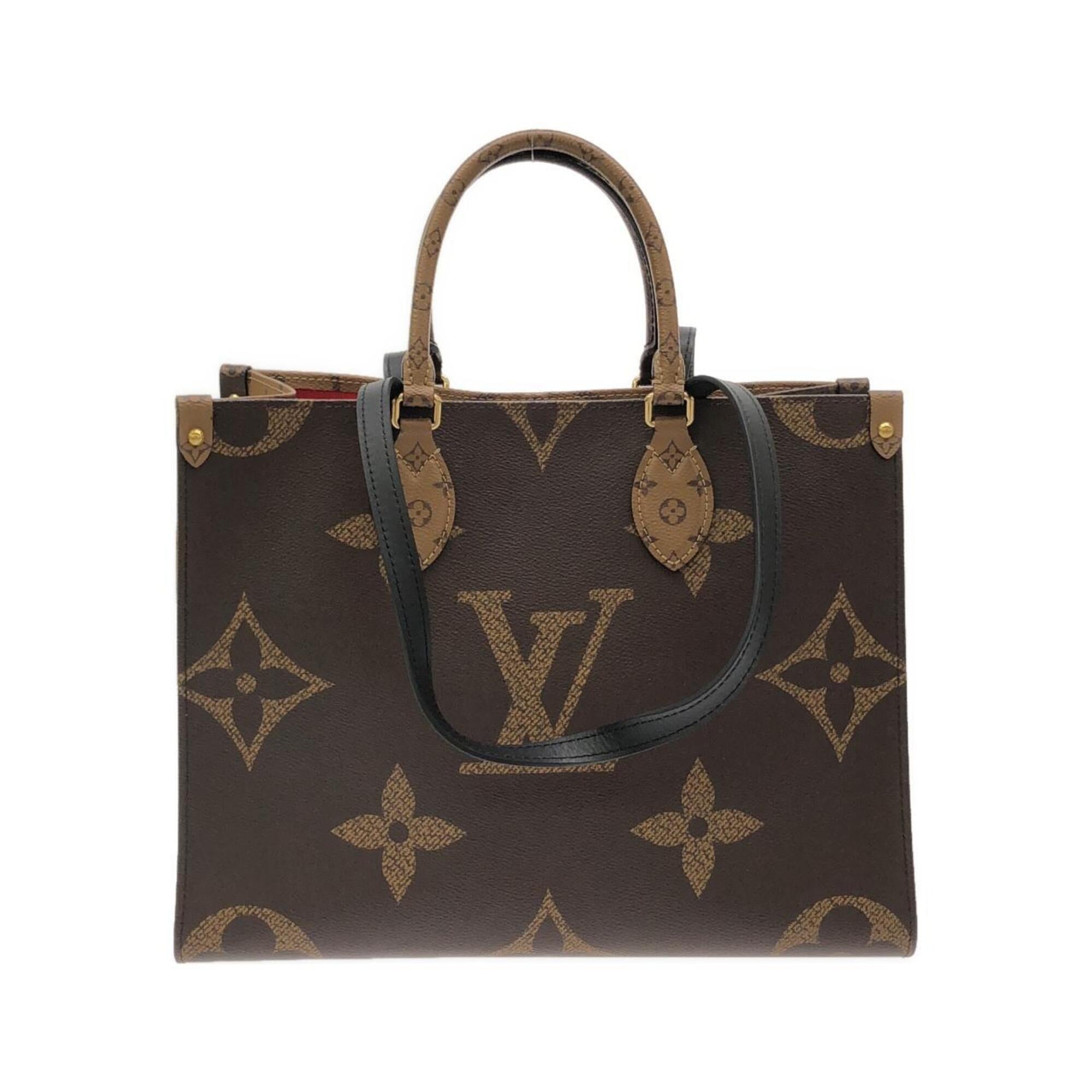 Louis Vuitton Marron Coated Canvas Handbag (Pre-Owned)