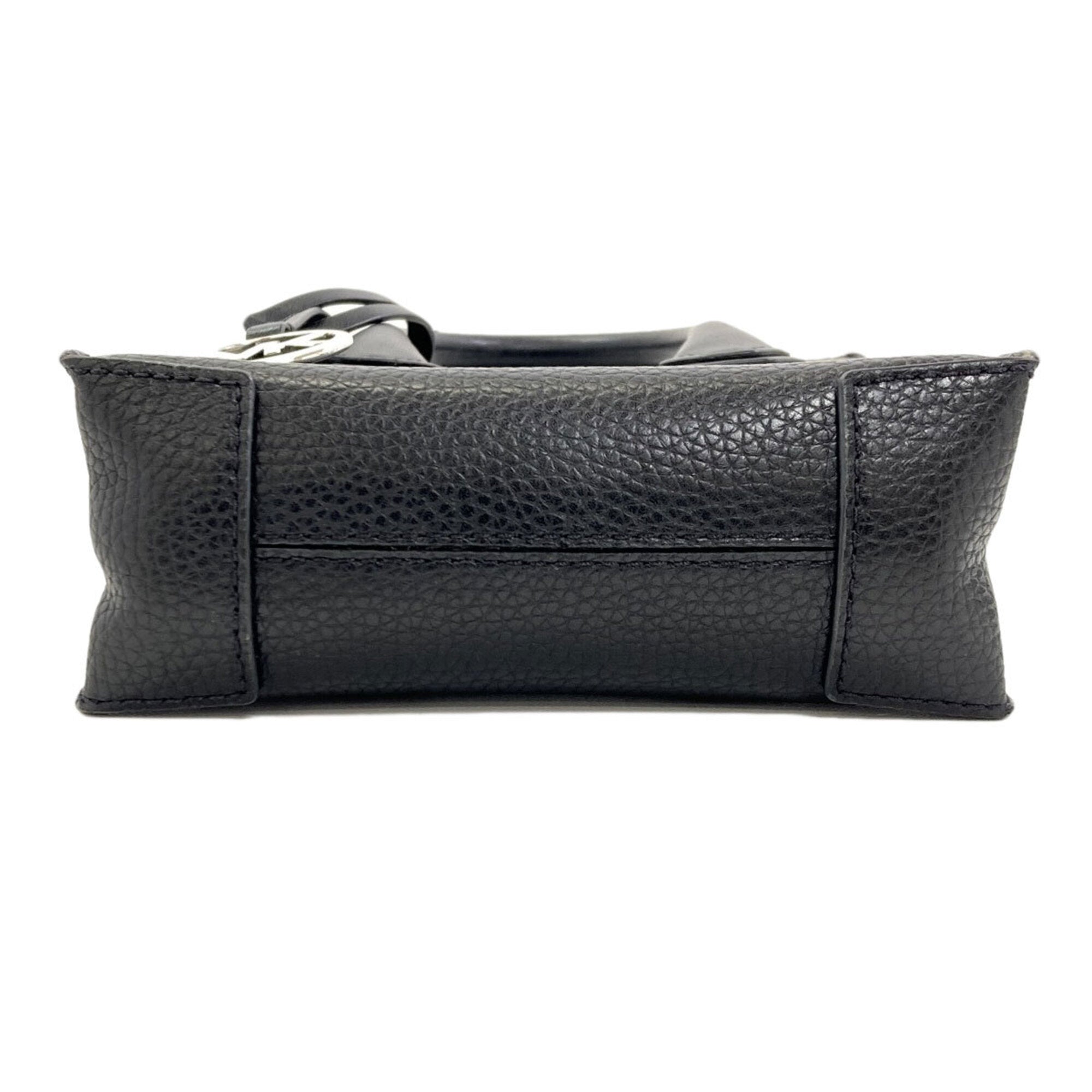Michael Kors Black Leather Handbag (Pre-Owned)