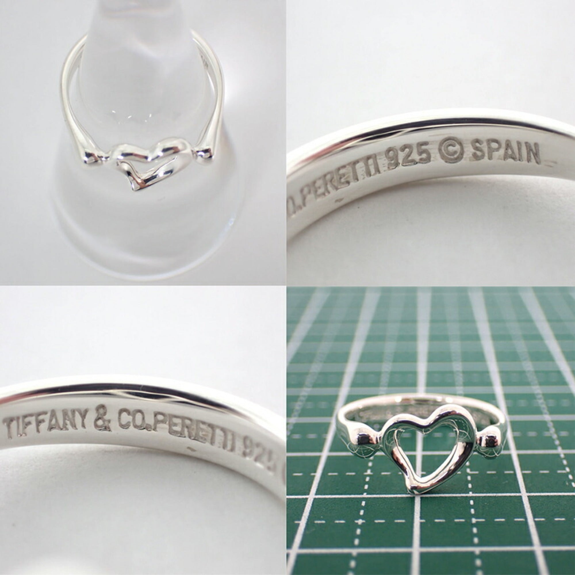 Tiffany Sterling Silver 925 Band Ring (Pre-Owned)