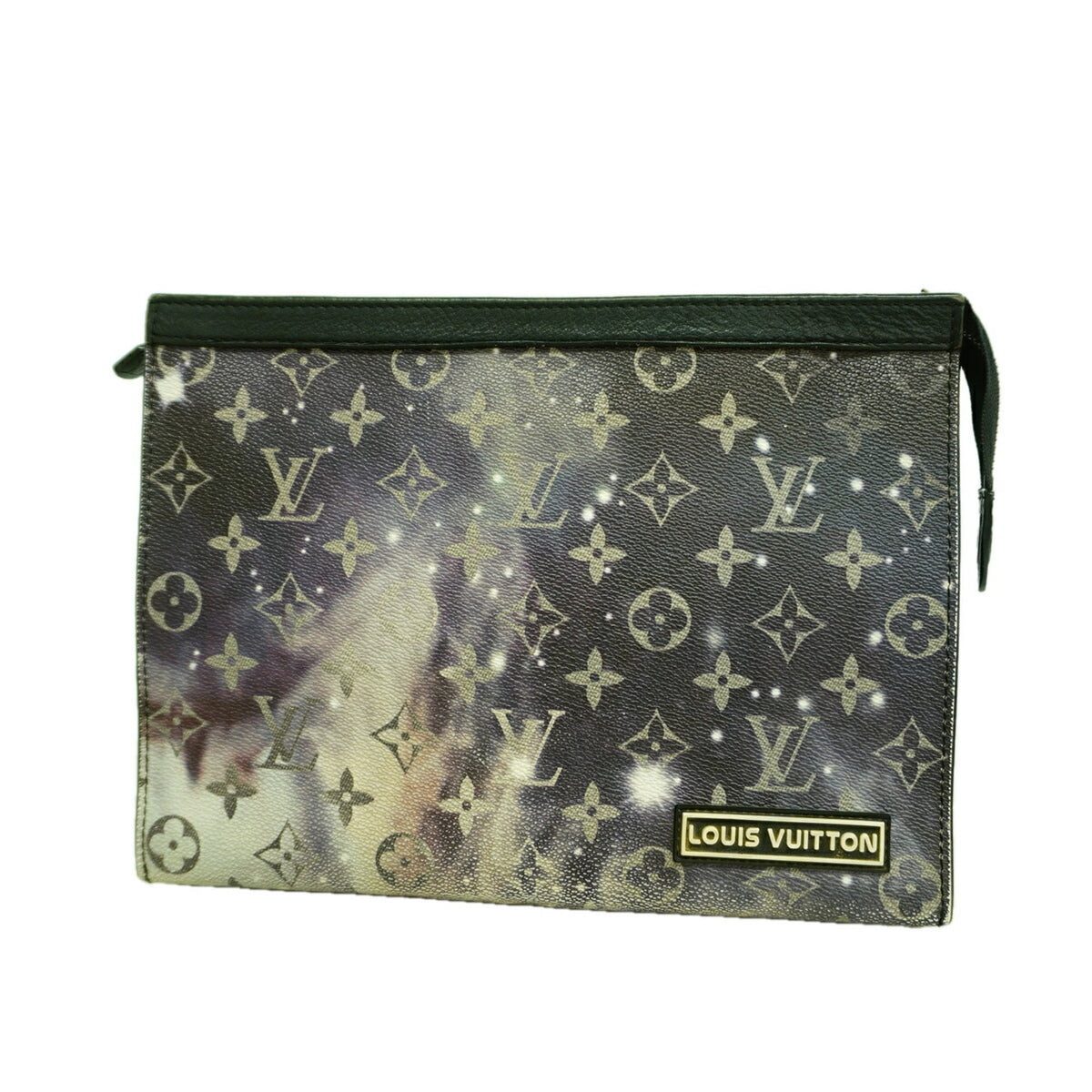 Louis Vuitton Black Clutch Bag (Pre-Owned)