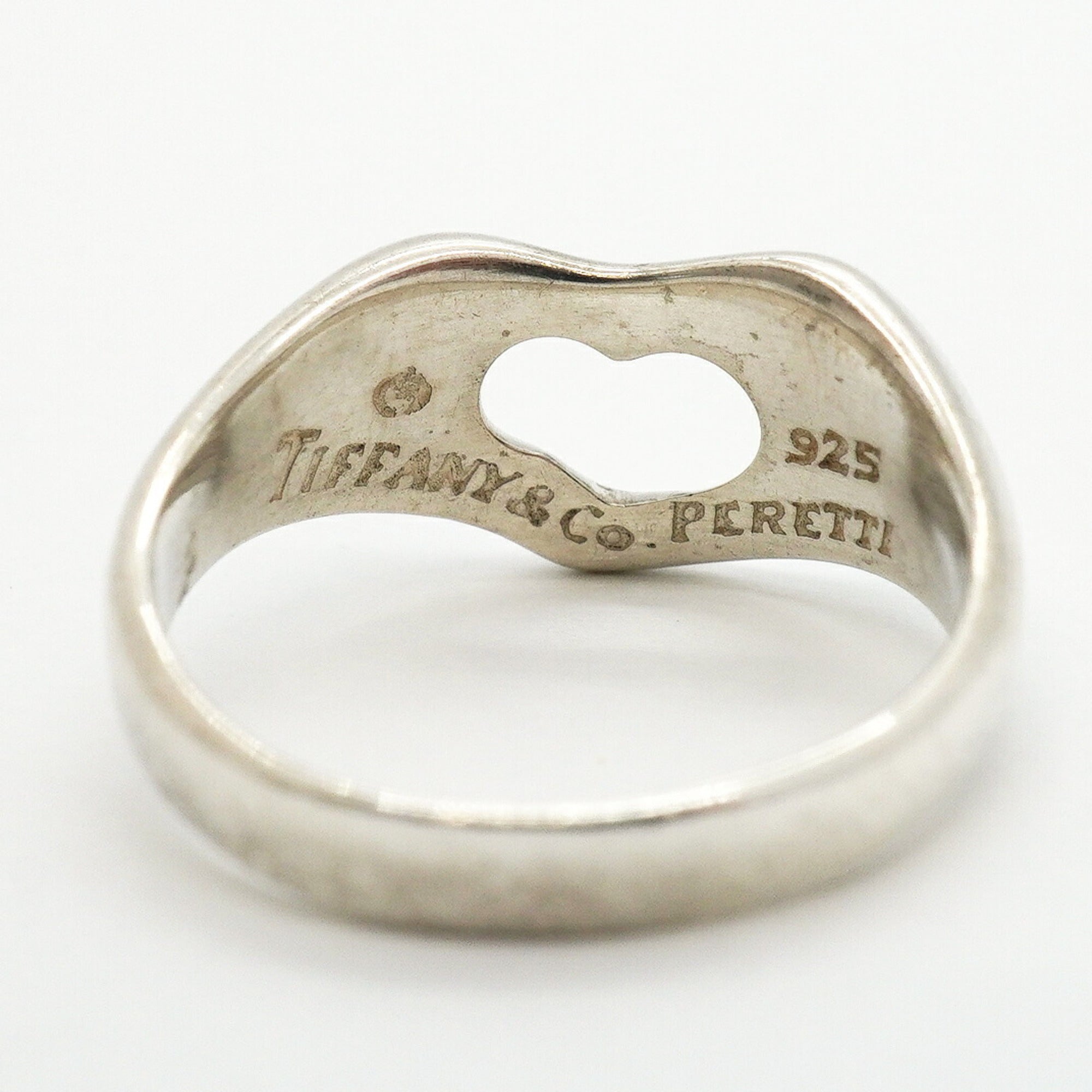 Tiffany Silver 925 Band Ring (Pre-Owned)
