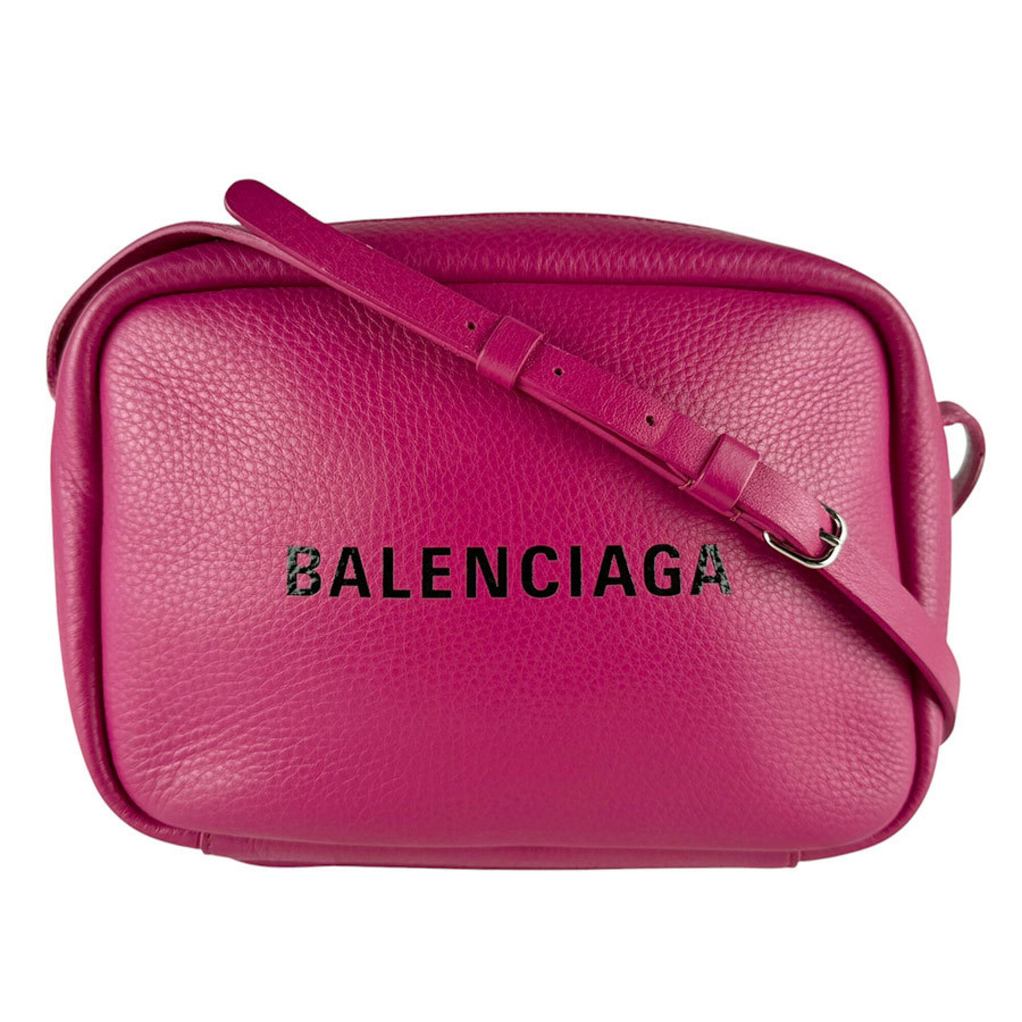 Balenciaga Pink Leather Shoulder Bag (Pre-Owned)
