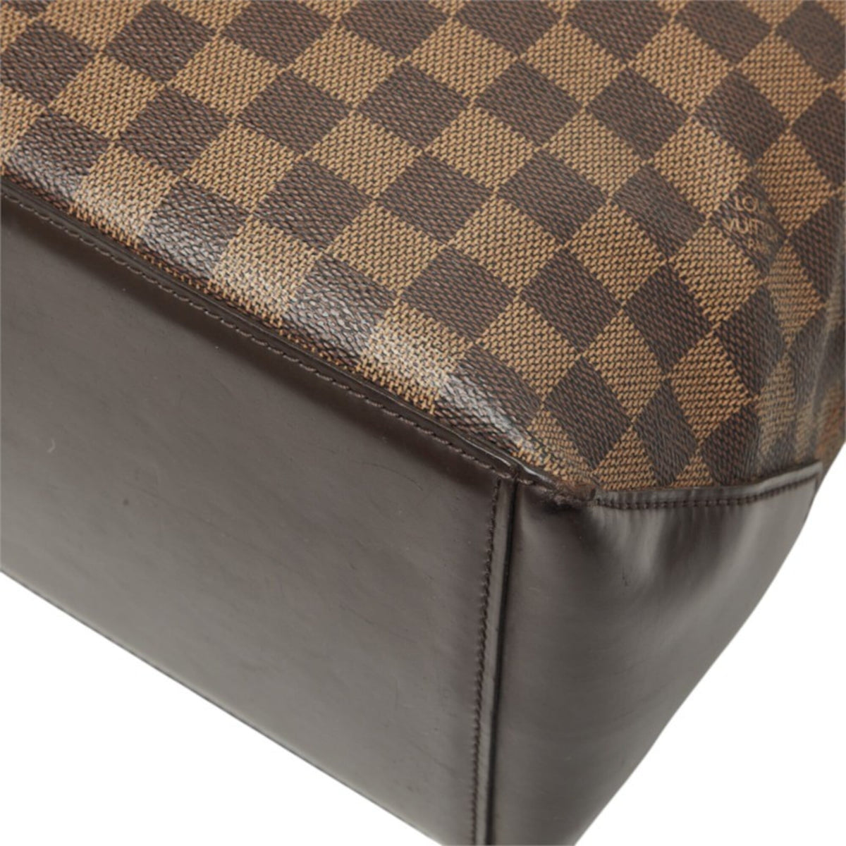 Louis Vuitton Brown Damier Canvas Damier Canvas Shoulder Bag Tote Bag (Pre-Owned)