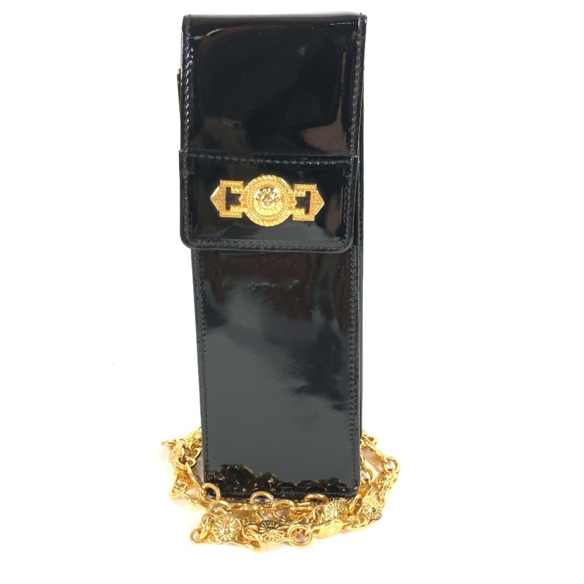 Versace Black Pochette Shoulder Bag (Pre-Owned)