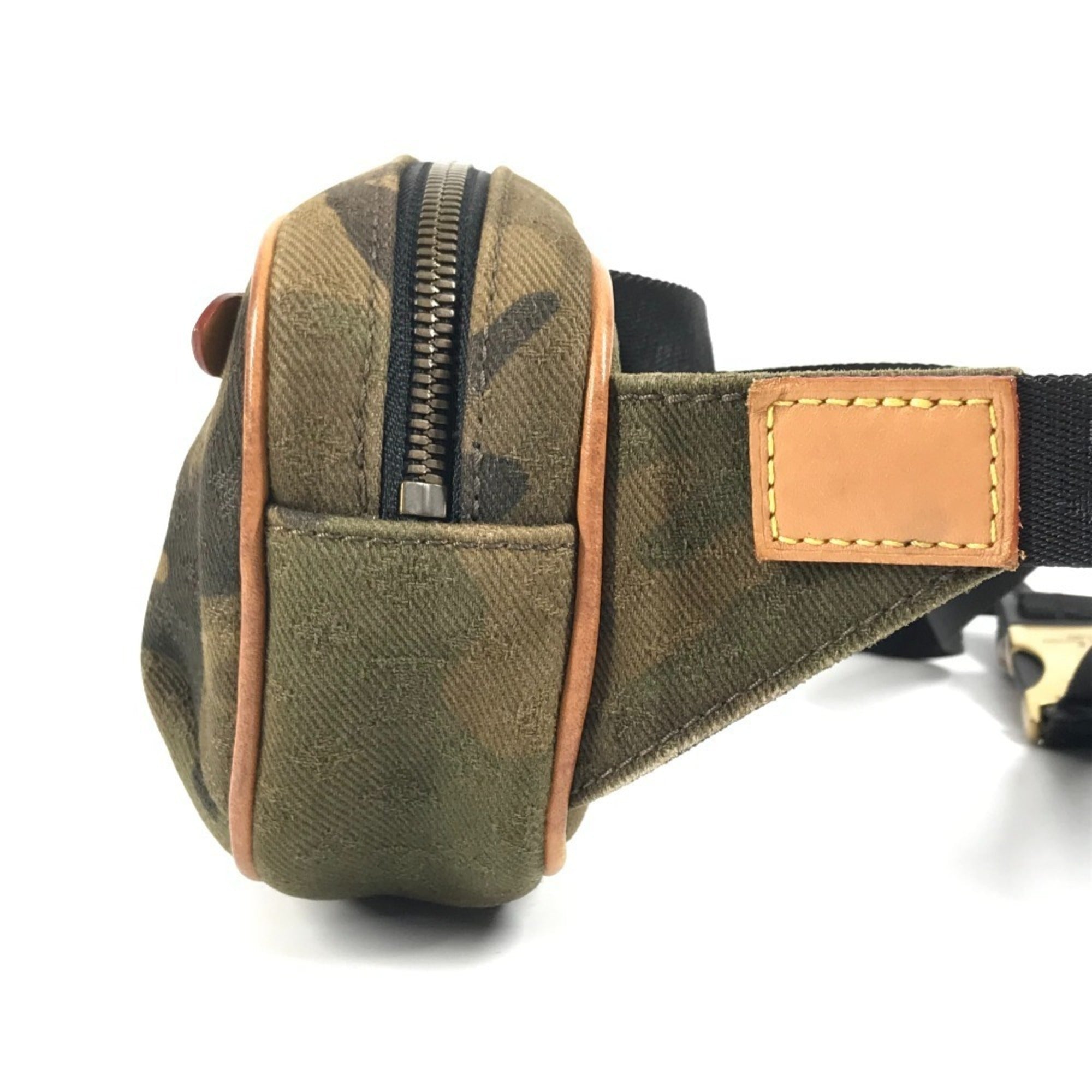 Louis Vuitton Camouflage Khaki Monogram Monogram Sling Bag (Pre-Owned)