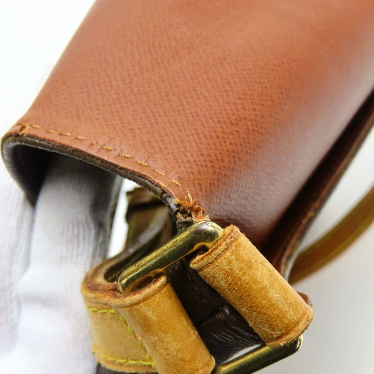 Louis Vuitton Monogram Brown Monogram Leather Shoulder Bag (Pre-Owned)