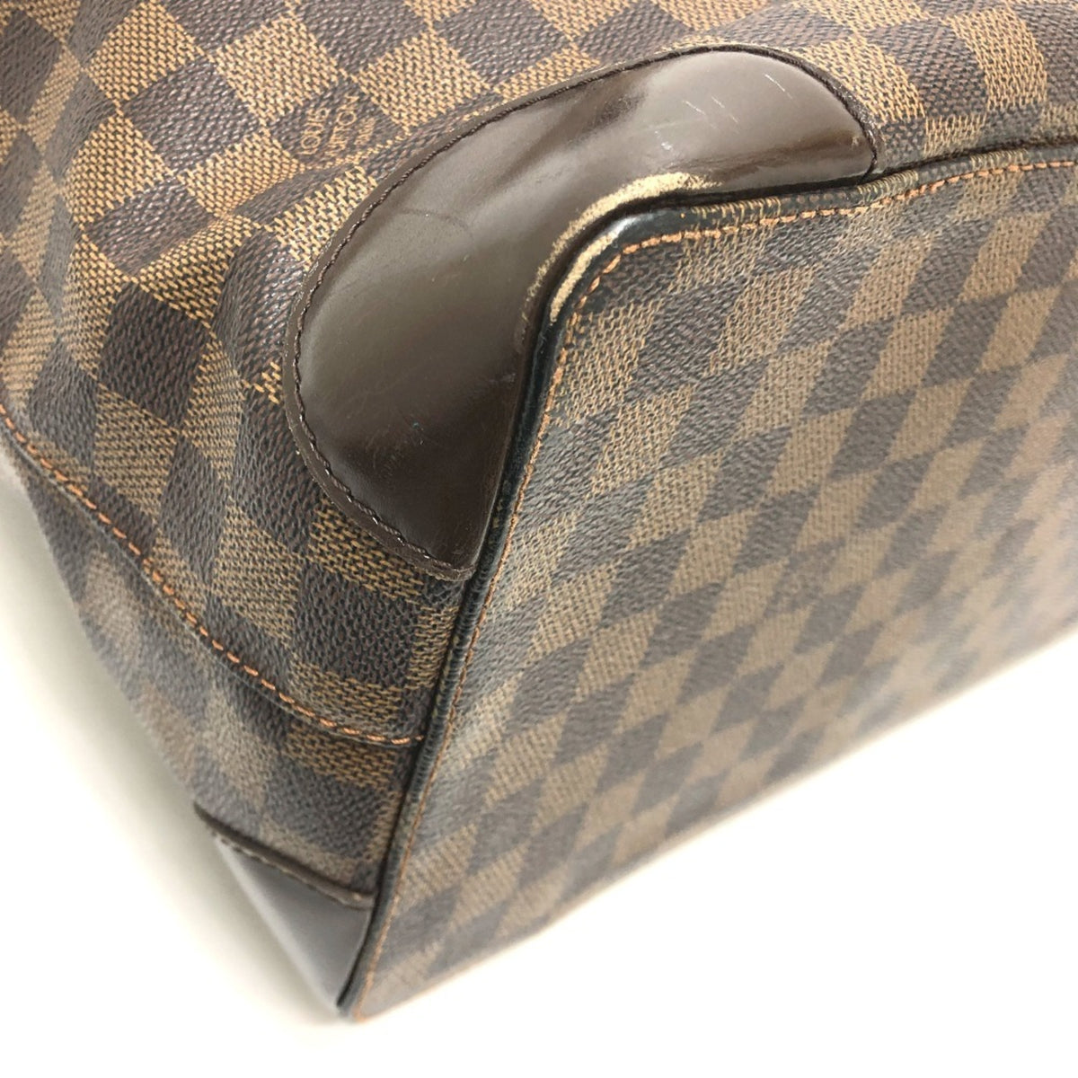 Louis Vuitton Brown Damier Canvas Shoulder Bag Tote Bag (Pre-Owned)