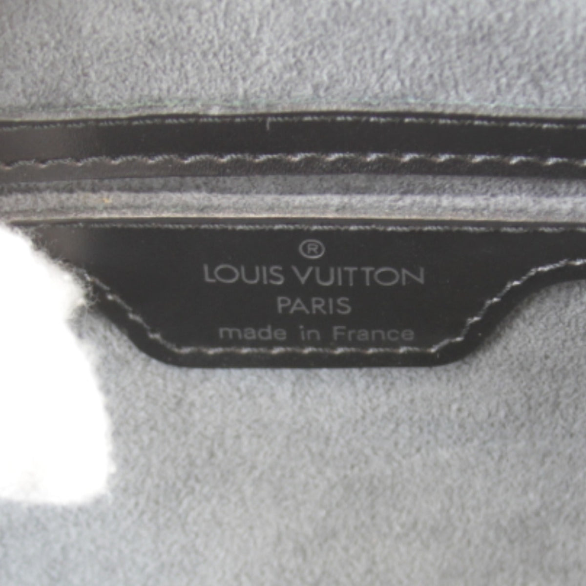 Louis Vuitton Epi Black Epi Leather Handbag (Pre-Owned)