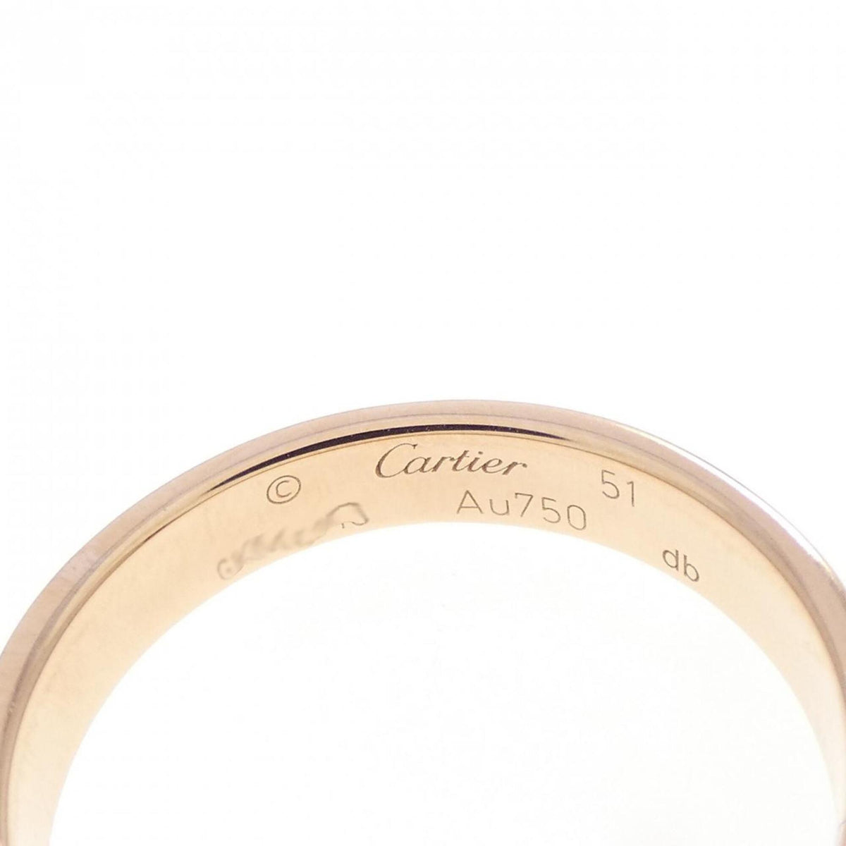 Cartier Pink Gold (18K) Band Ring (Pre-Owned)