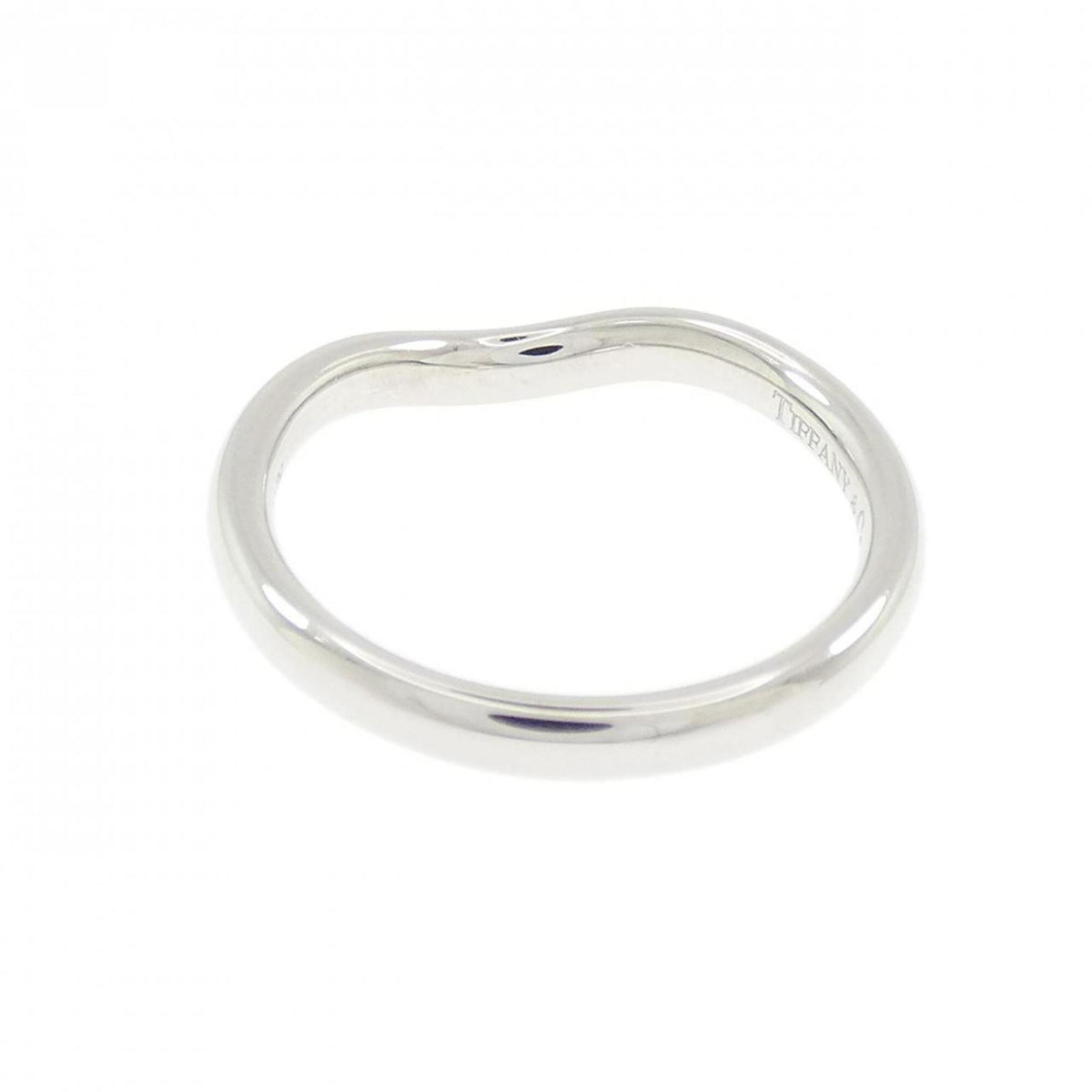 Tiffany Platinum 950 Band Ring (Pre-Owned)