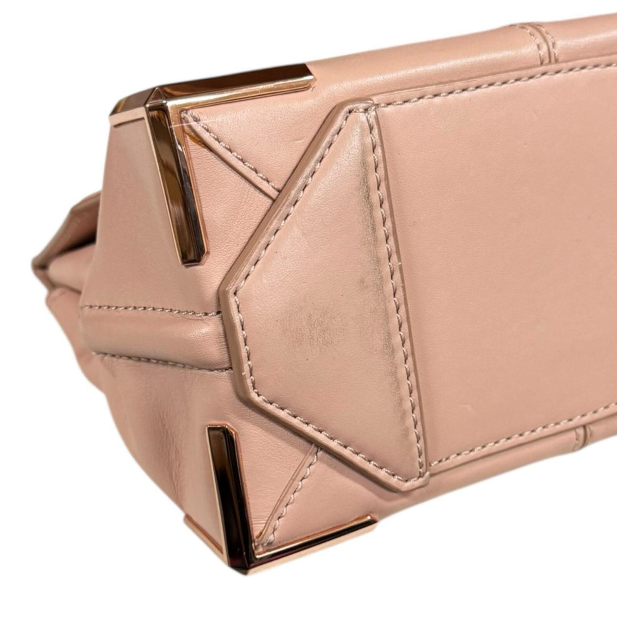 Alexander Wang Pink Pink Beige Leather Shoulder Bag (Pre-Owned)