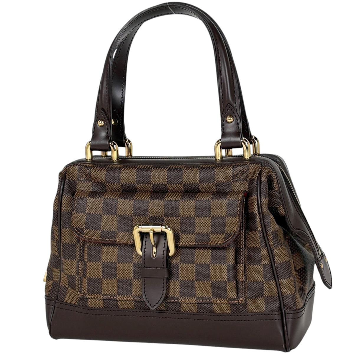 Louis Vuitton Damier Brown Damier Canvas Handbag (Pre-Owned)