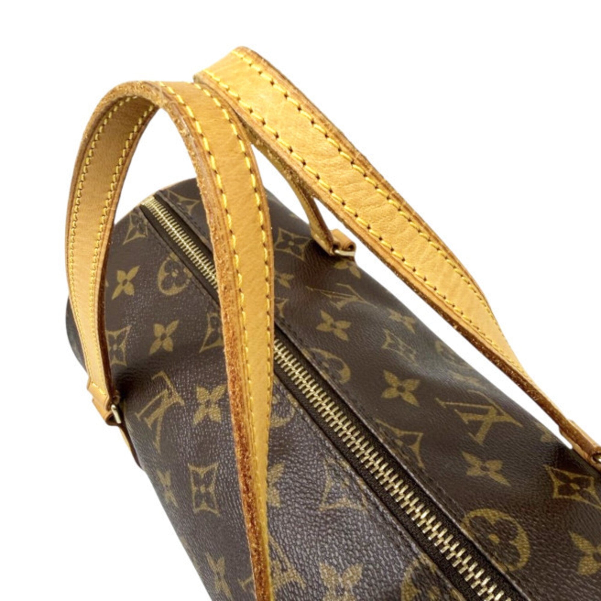Louis Vuitton Brown Monogram Boston Bag Handbag (Pre-Owned)