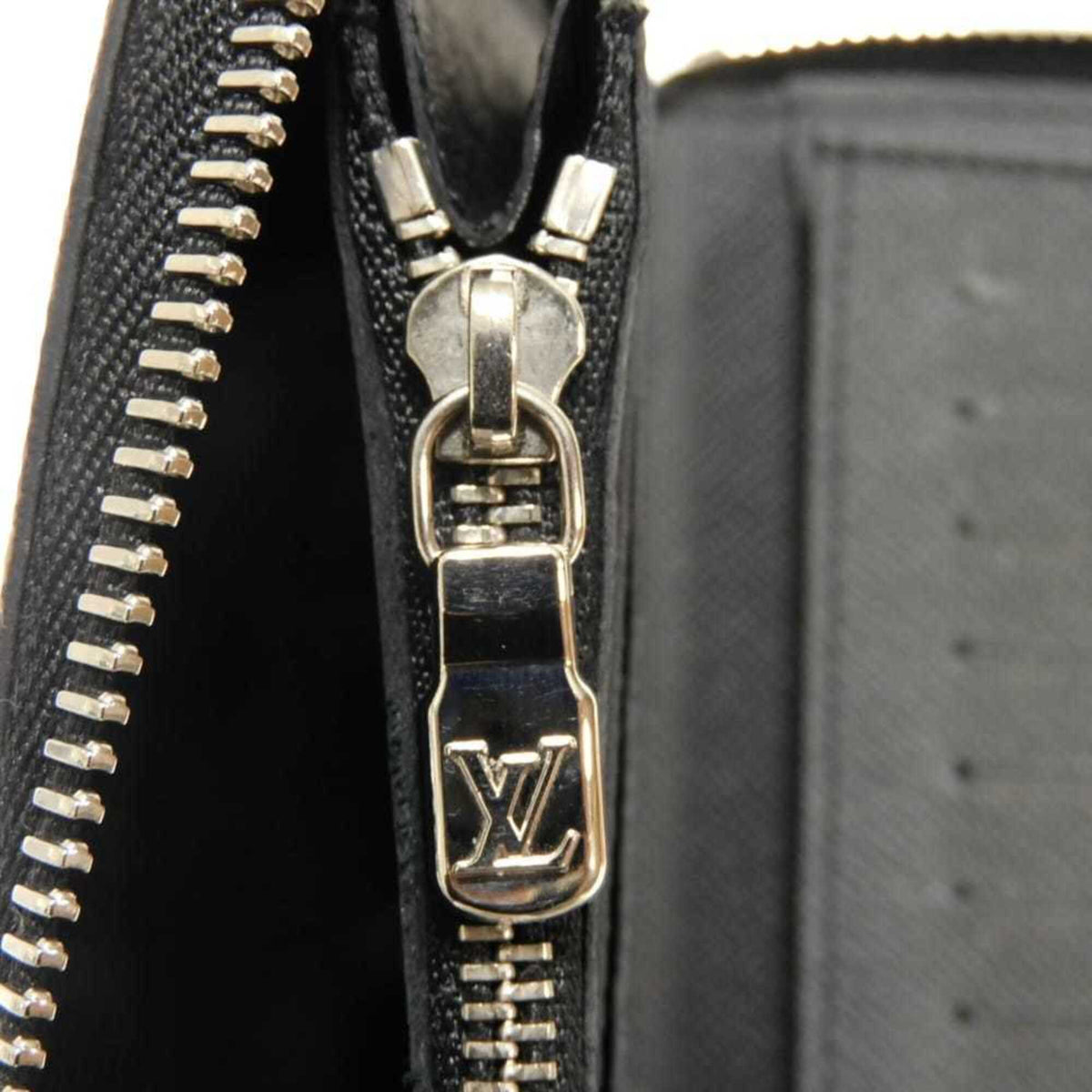 Louis Vuitton Black Damier Graphite Noir Damier Graphite Long Wallet (Bi-Fold) (Pre-Owned)