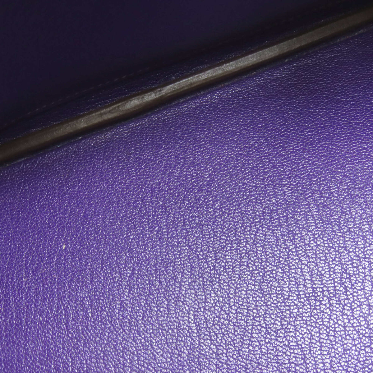 Hermes Purple Epsom Leather Handbag (Pre-Owned)