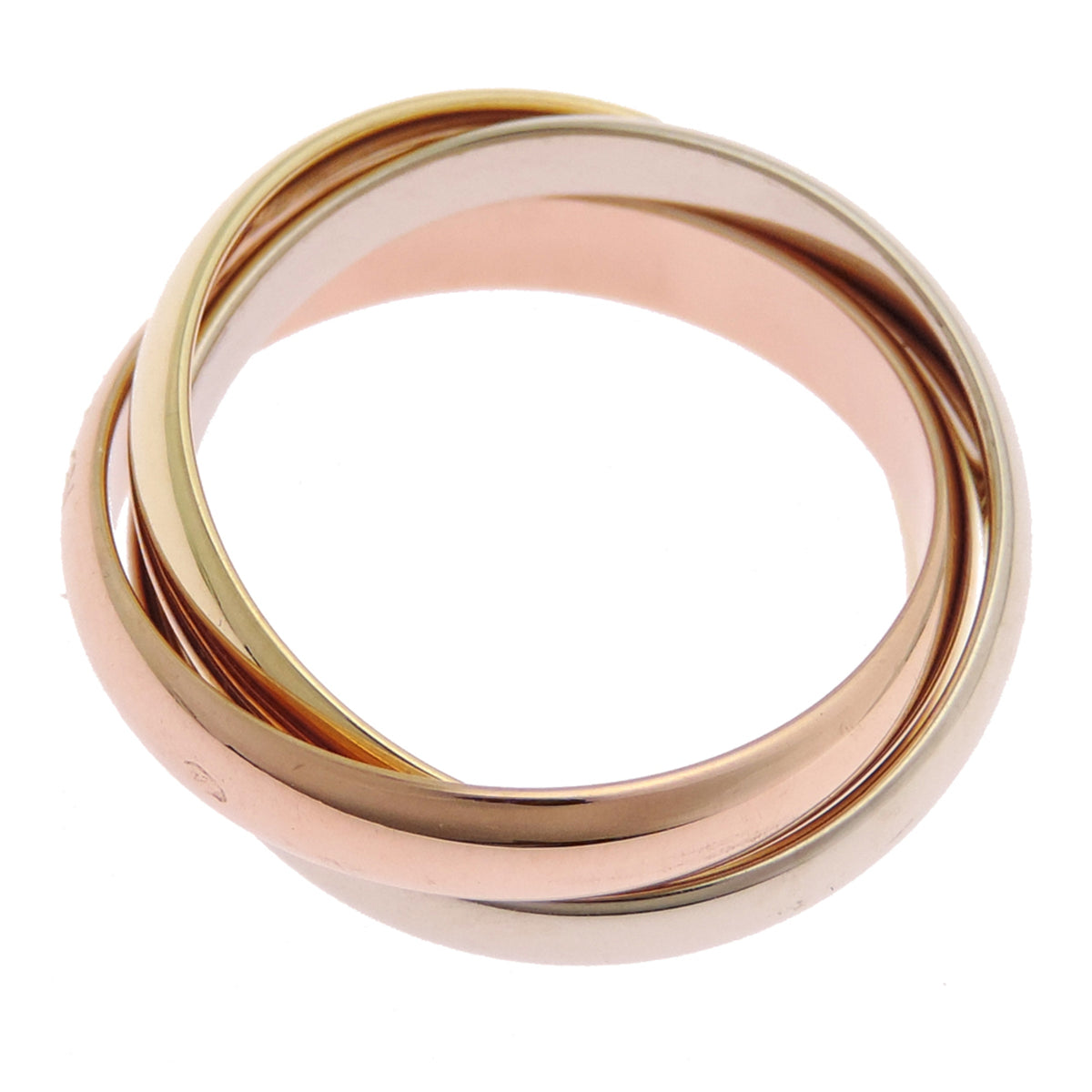 Cartier Yellow Gold (18K) Pink Gold (18K) White Gold (18K) Band Ring (Pre-Owned)
