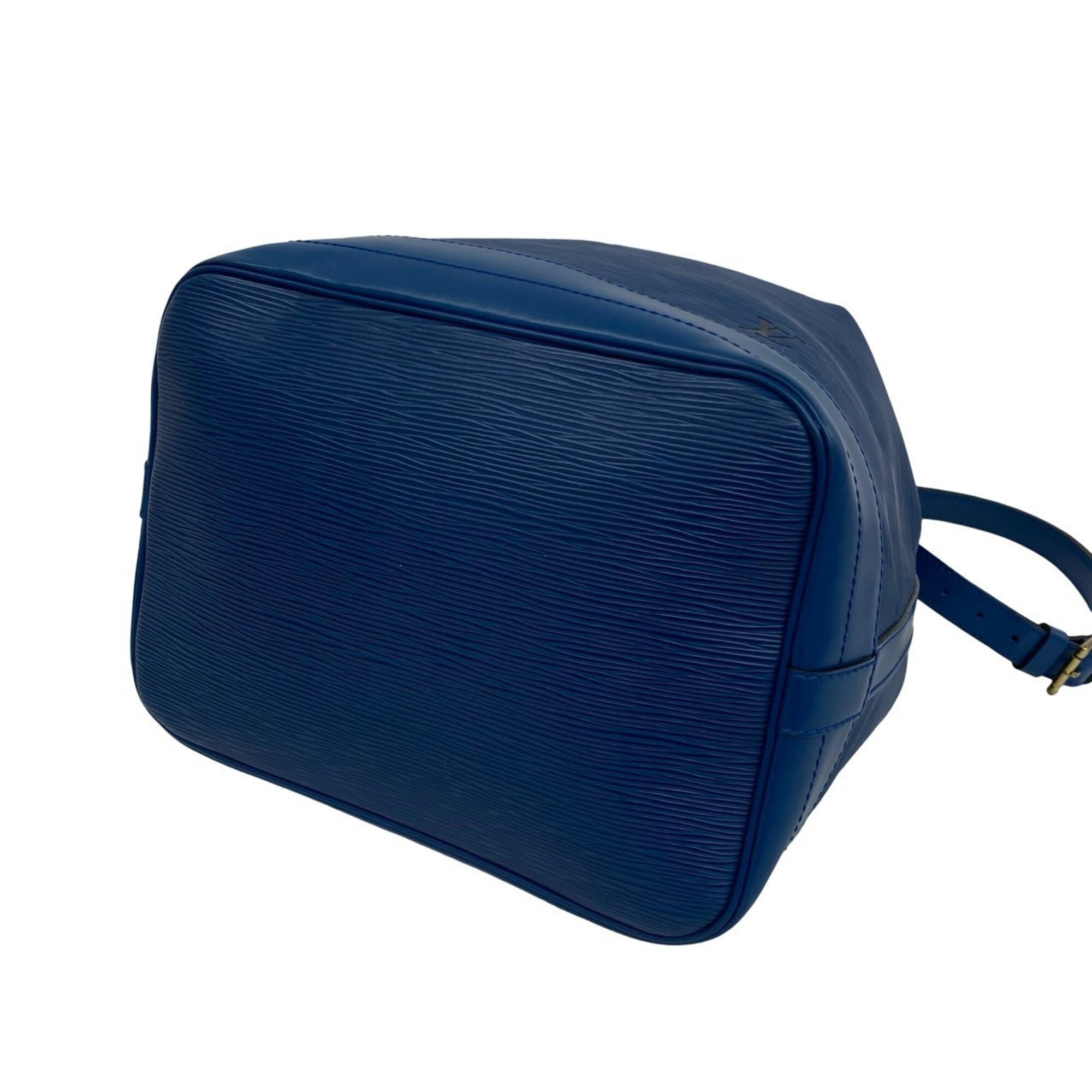 Louis Vuitton Blue Leather Shoulder Bag (Pre-Owned)