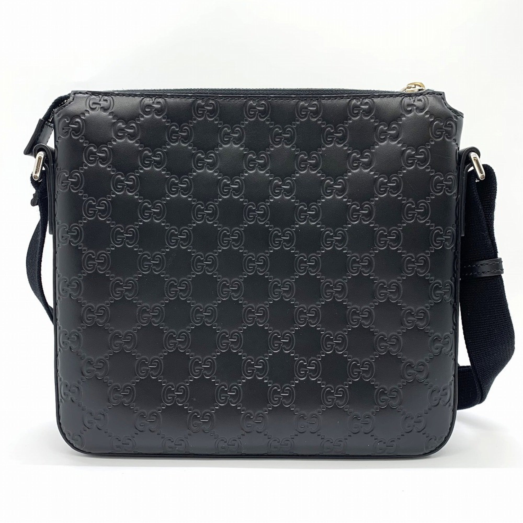 Gucci Black Leather Shoulder Bag (Pre-Owned)