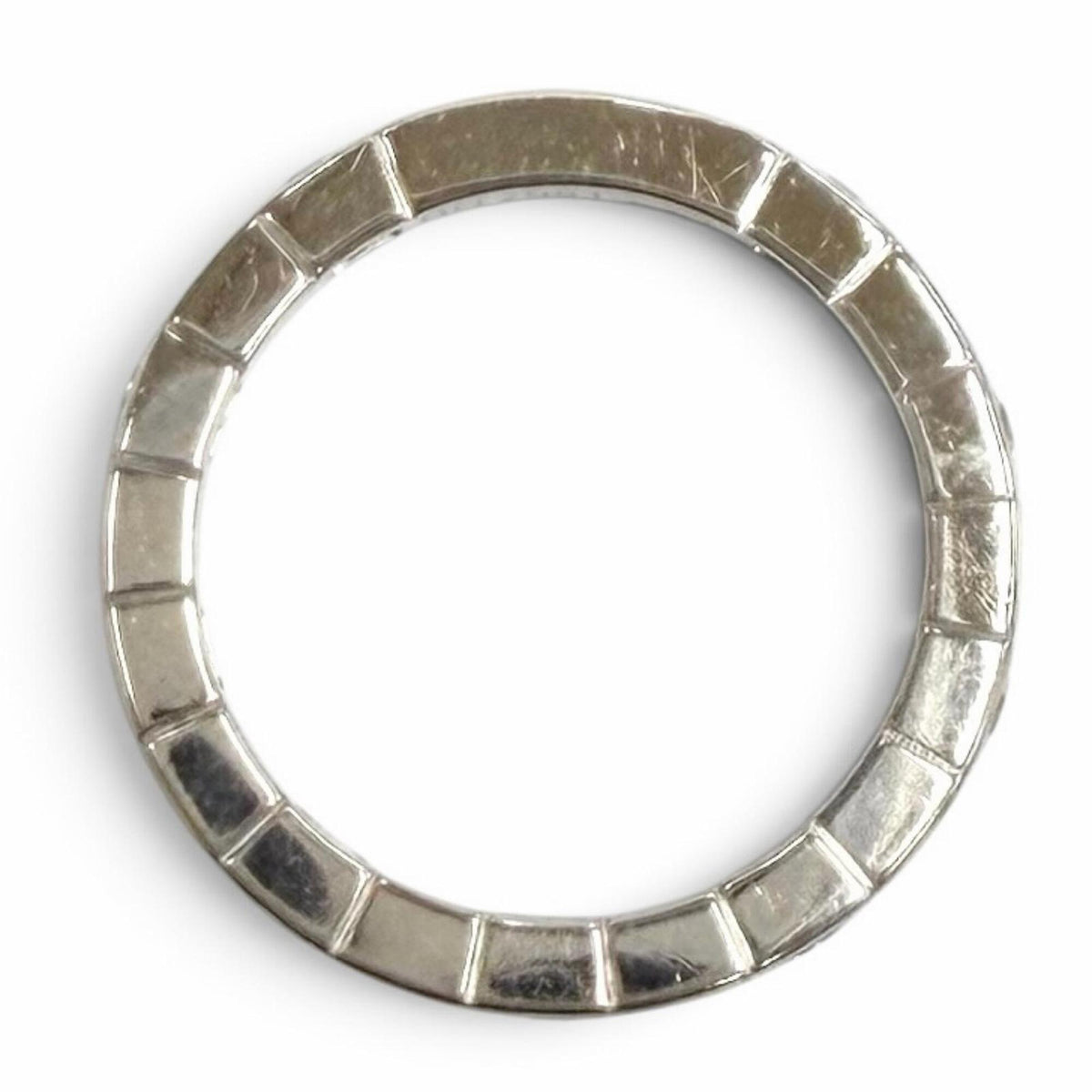 Cartier White Gold White Gold (18K) Band Ring (Pre-Owned)