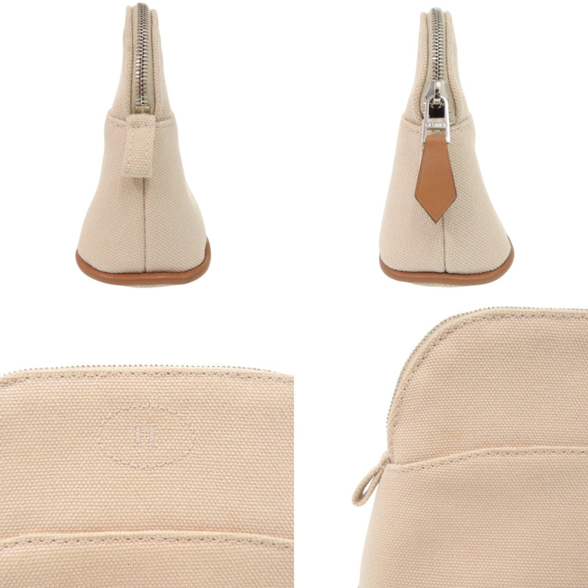 Hermes Natural Cotton Pouch (Pre-Owned)