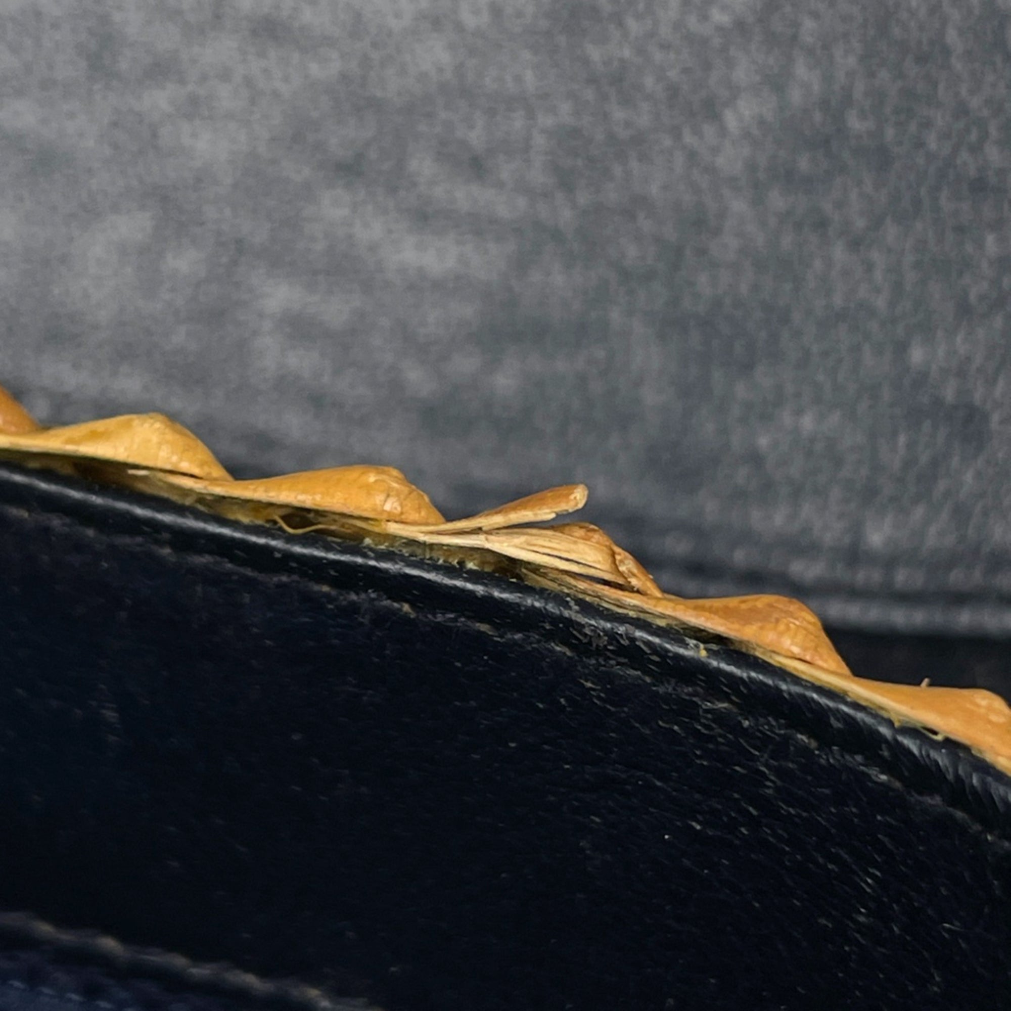 Chanel Blue Brown Denim Wisteria Vine Shoulder Bag (Pre-Owned)