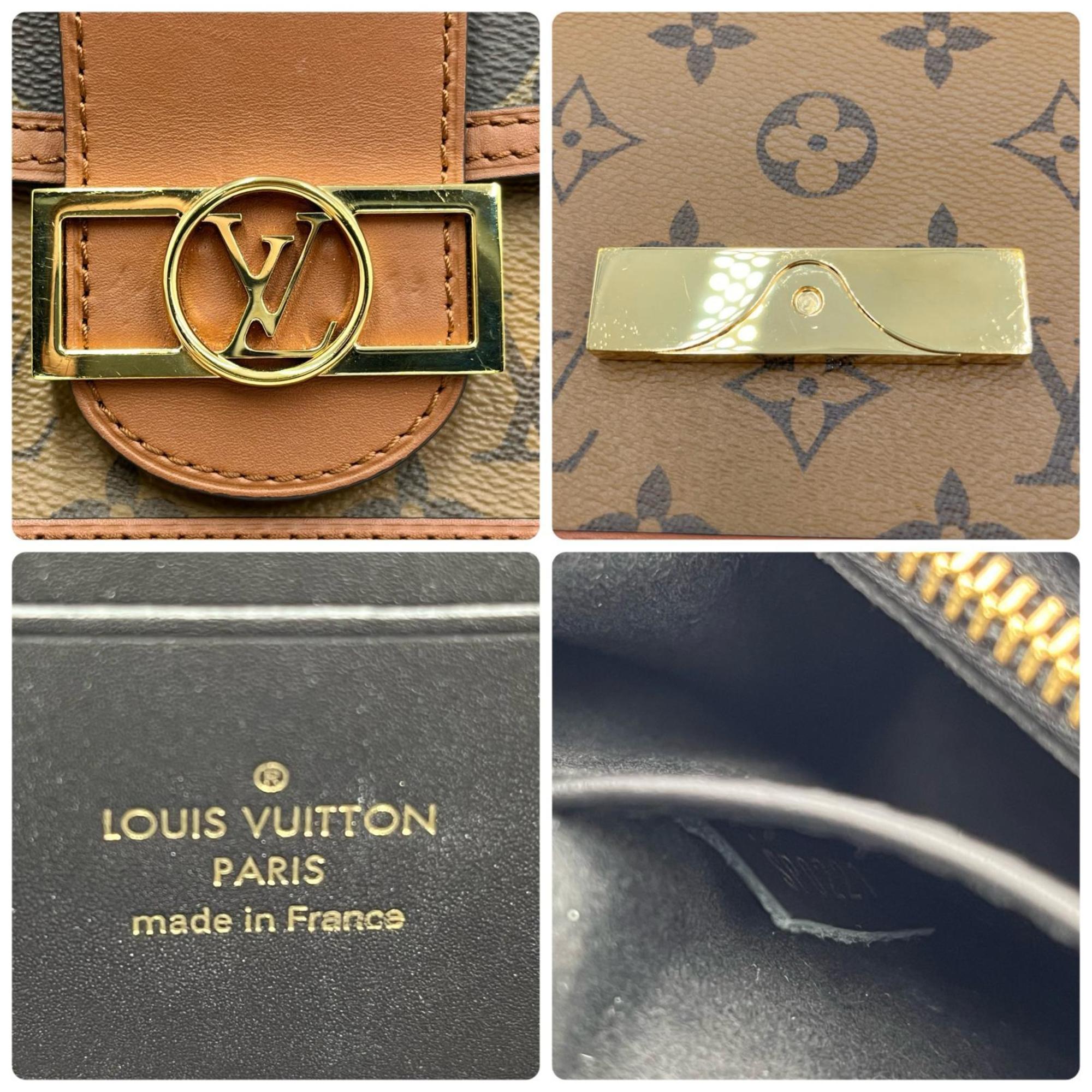 Louis Vuitton Brown Leather Shoulder Bag (Pre-Owned)