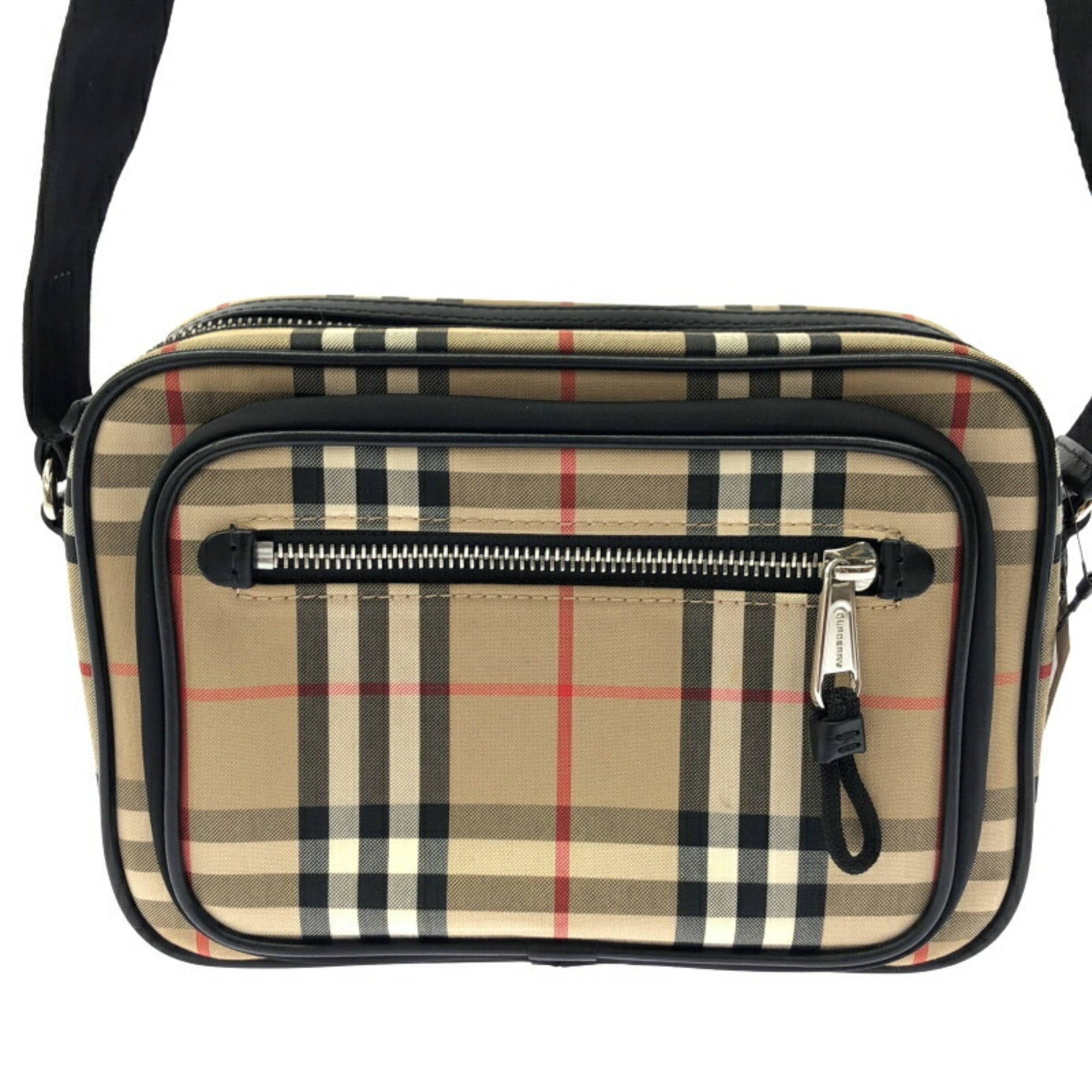Burberry Beige Briefcase Shoulder Bag Sling Bag (Pre-Owned)