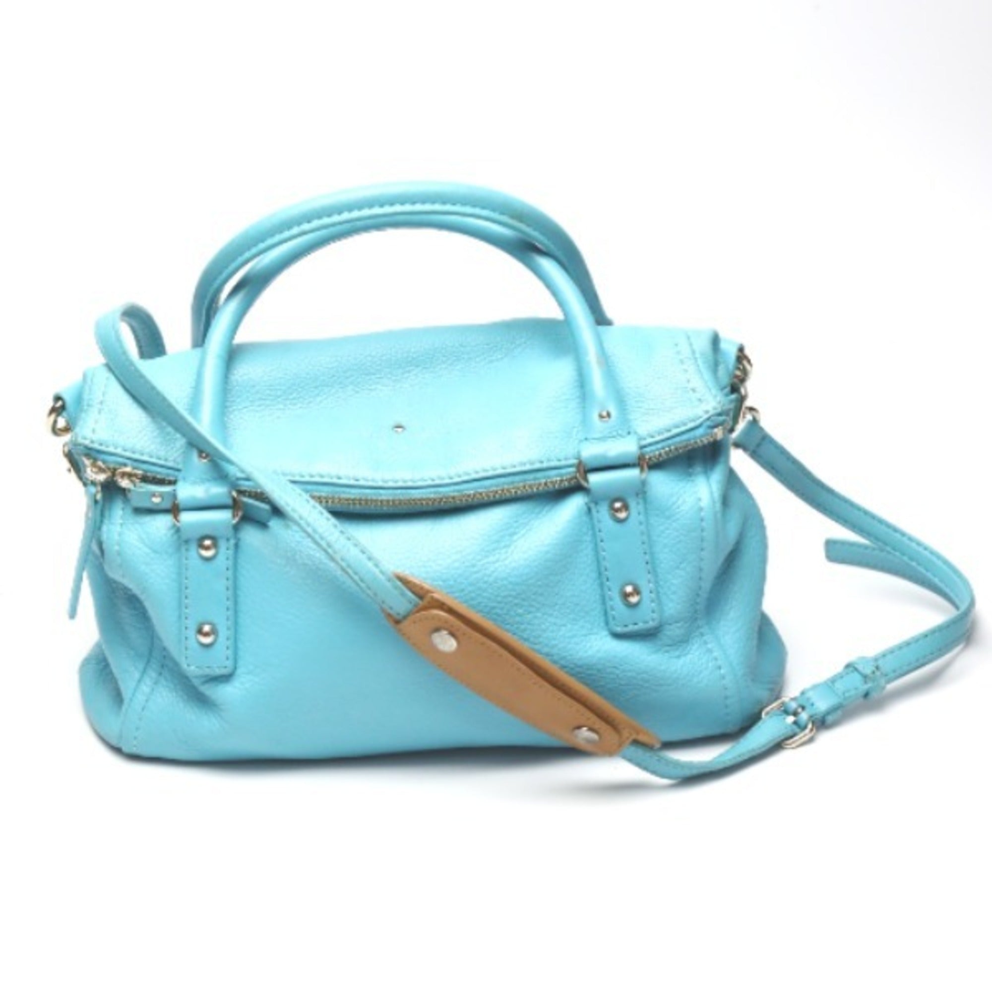 Kate Spade Sky Blue Handbag Shoulder Bag (Pre-Owned)