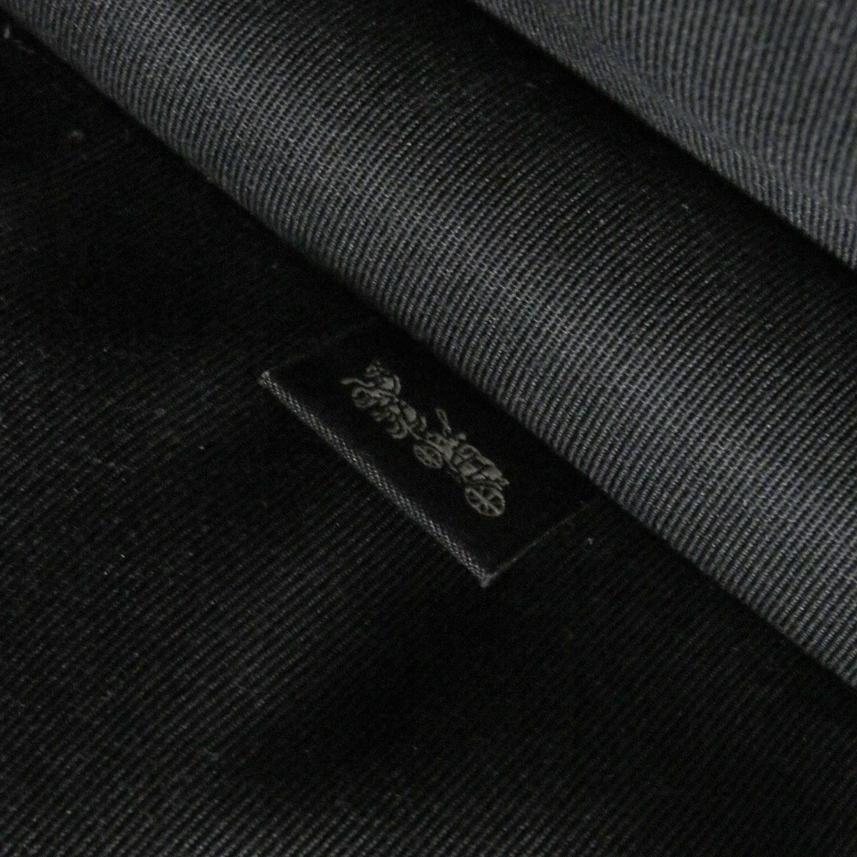 Coach Black Leather Clutch Bag (Pre-Owned)