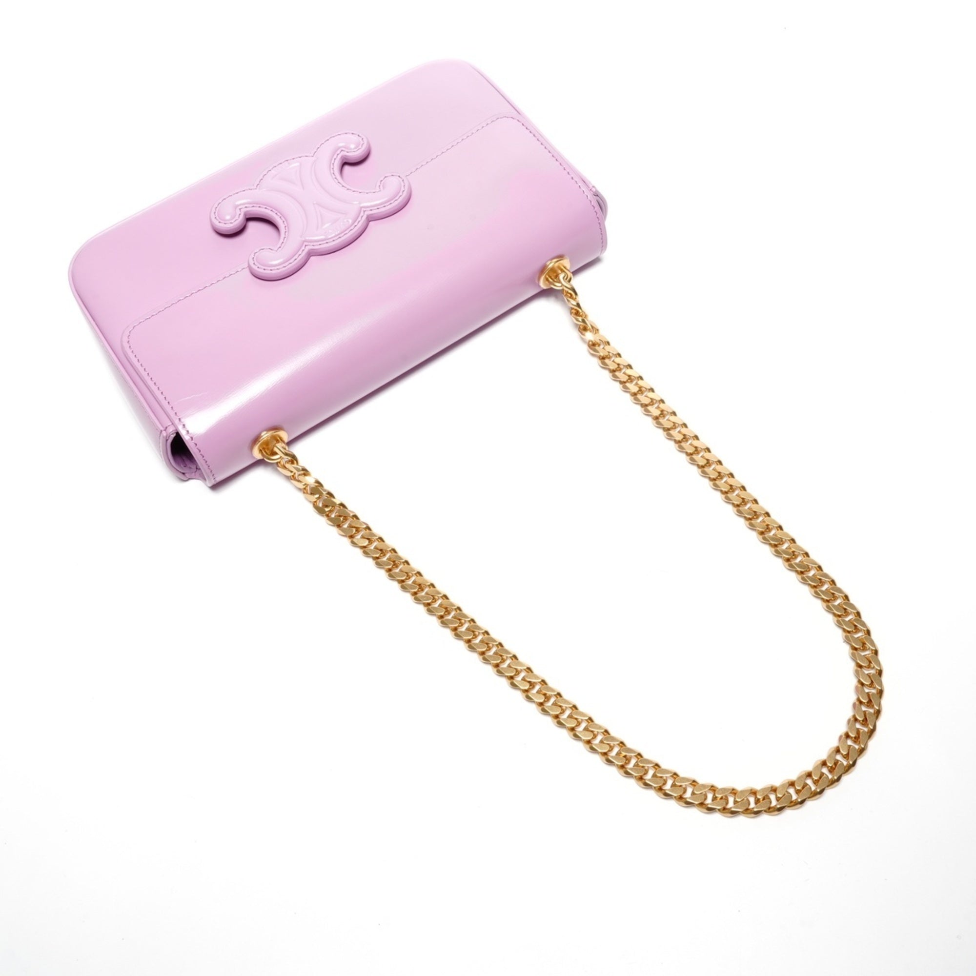 Celine Pink Leather Shoulder Bag (Pre-Owned)