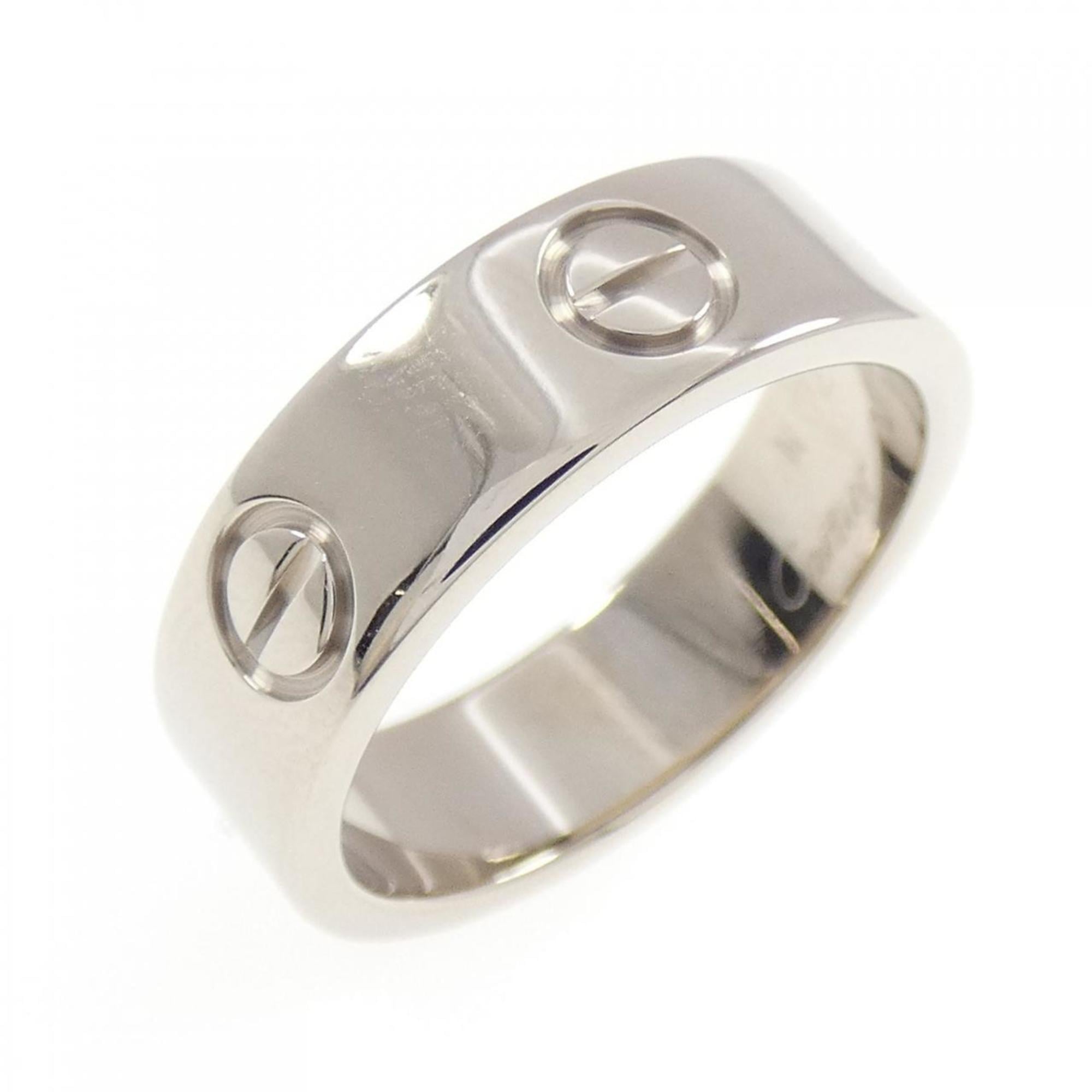 Cartier White Gold White Gold (18K) Band Ring (Pre-Owned)
