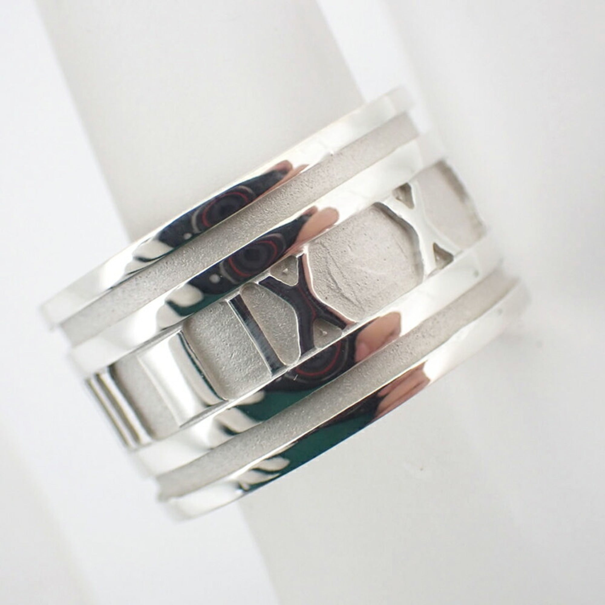 Tiffany Sterling Silver 925 Band Ring (Pre-Owned)