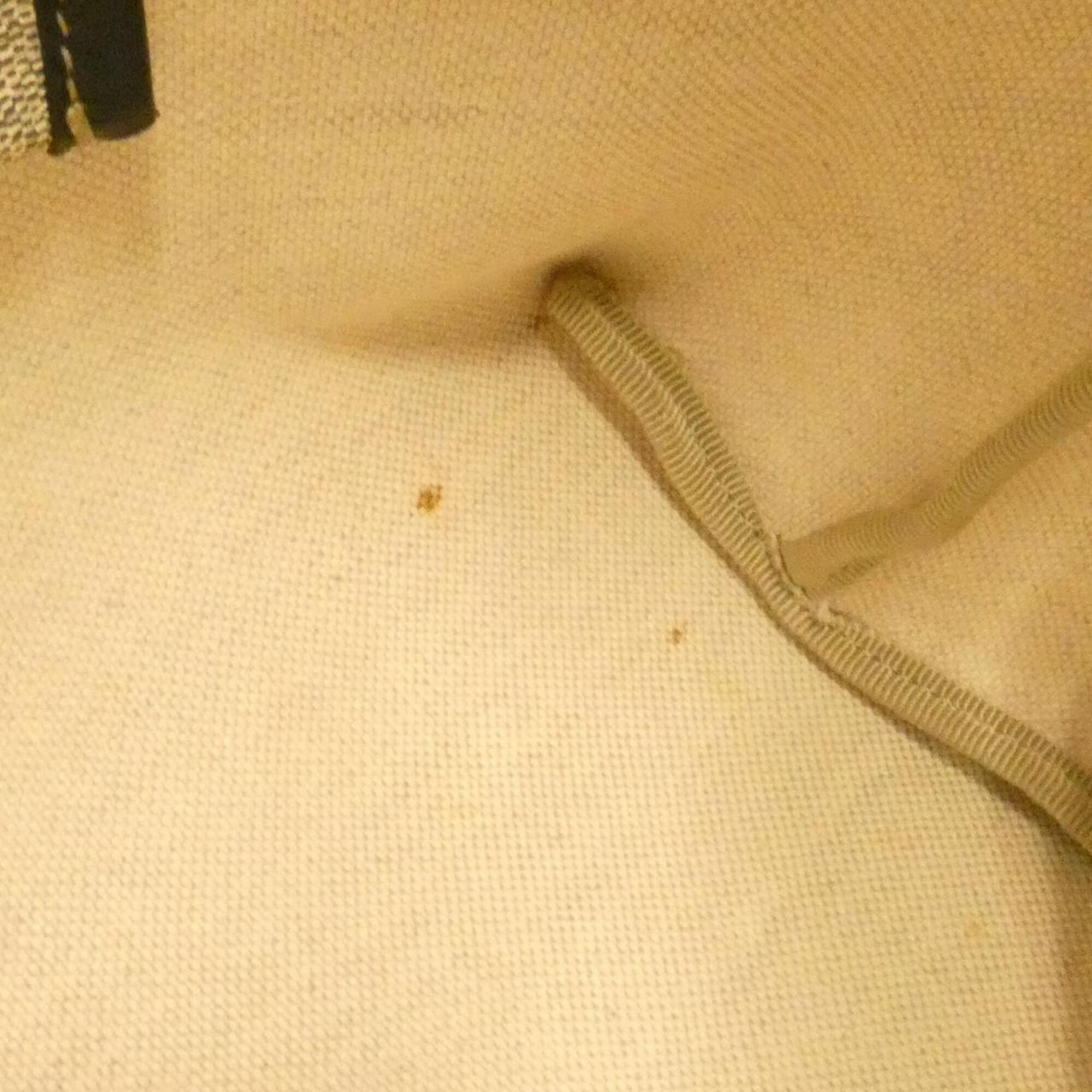 Gucci Beige Blue Gg Plus Handbag (Pre-Owned)