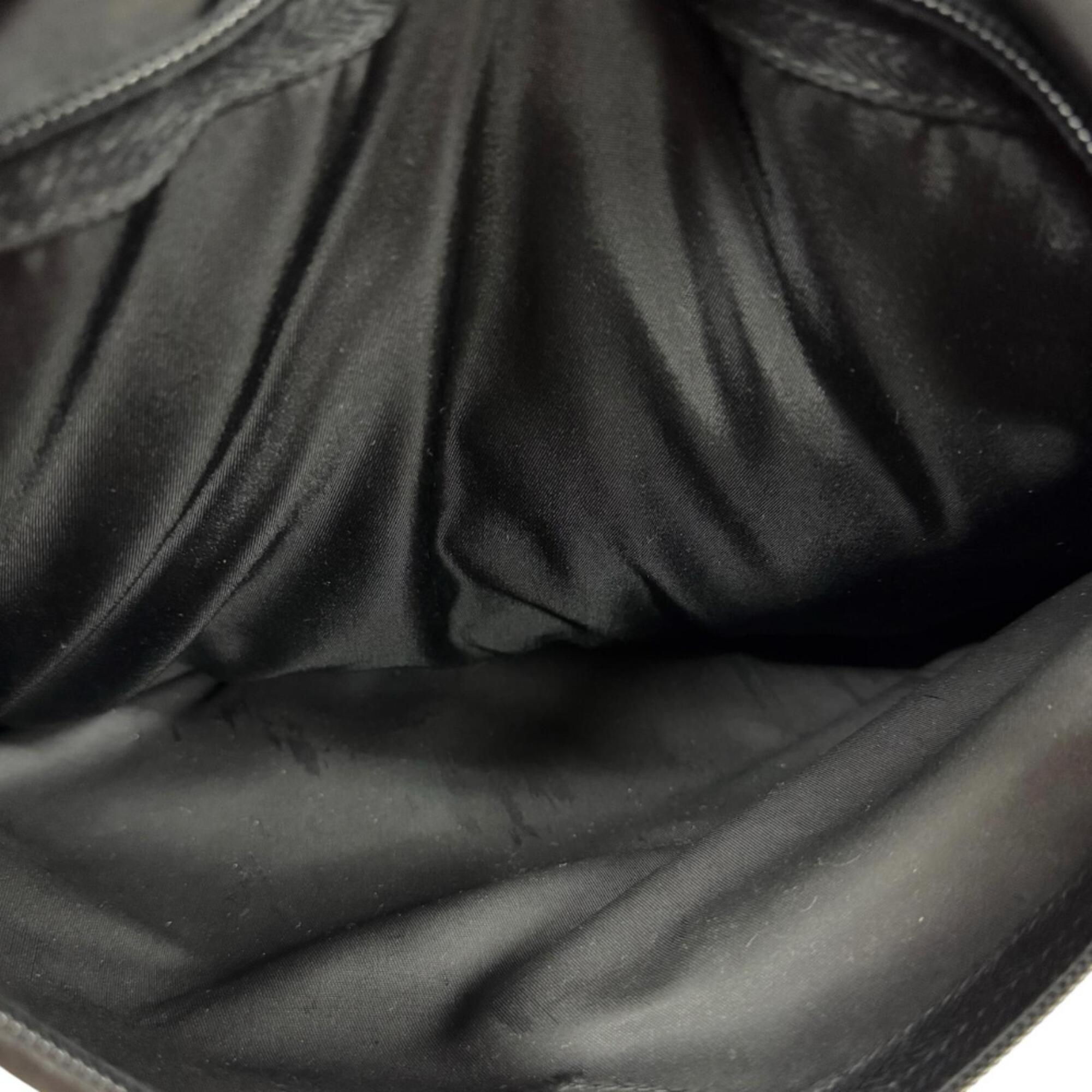 Prada Black Nylon Shoulder Bag (Pre-Owned)