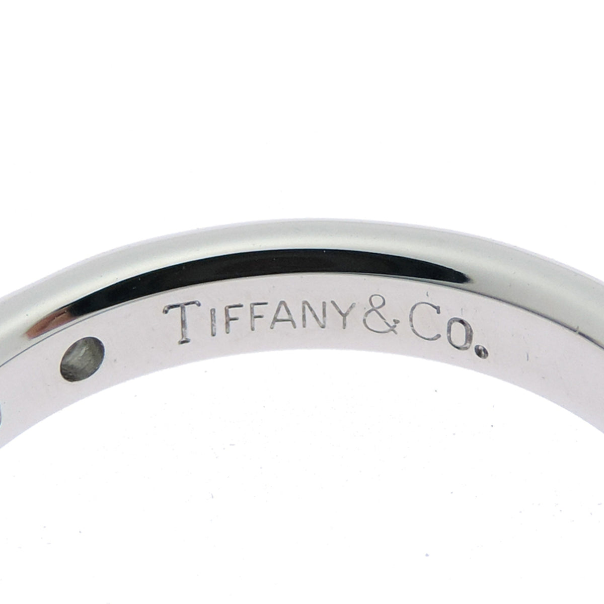 Tiffany Platinum 950 Band Ring (Pre-Owned)