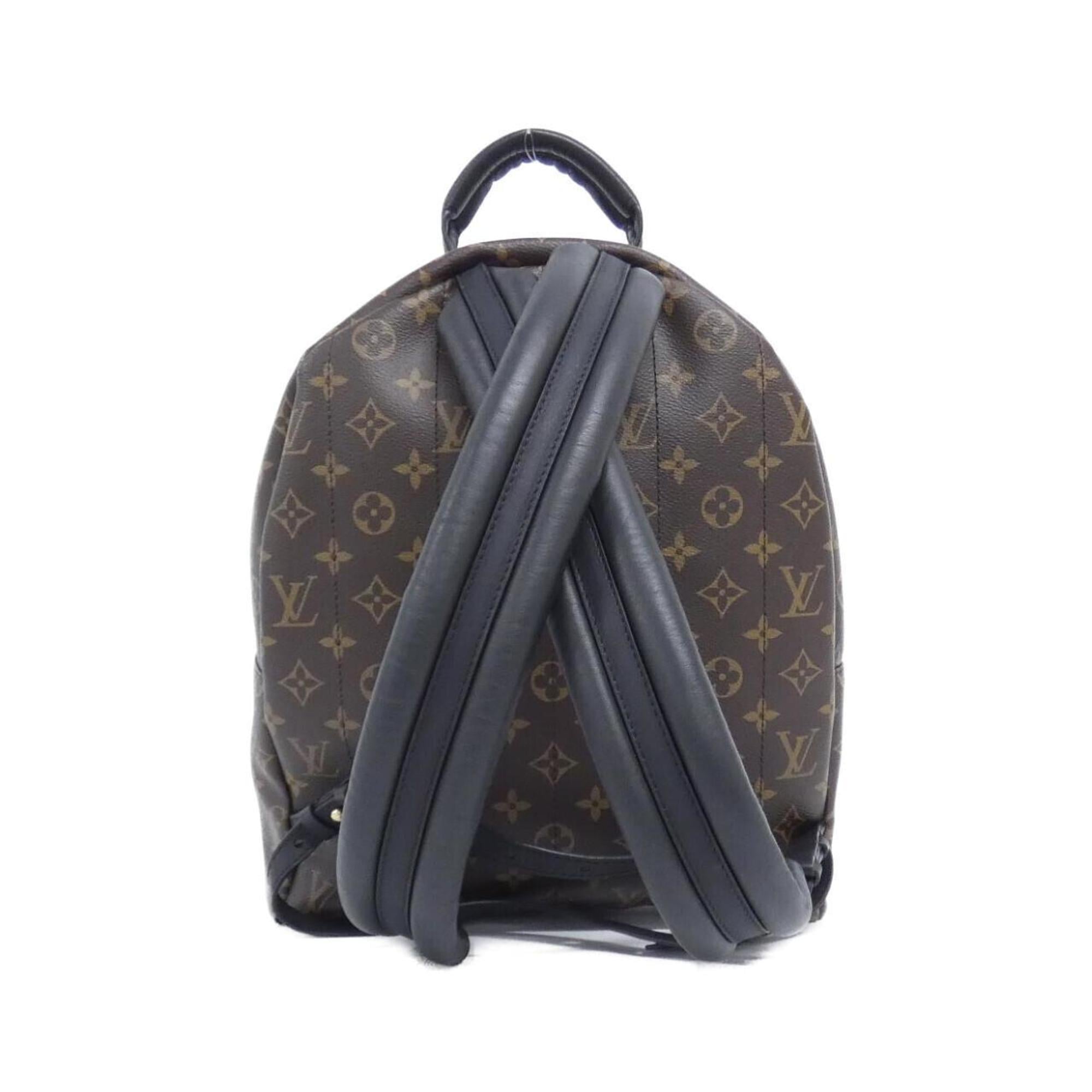 Louis Vuitton Marron Coated Canvas Backpack (Pre-Owned)