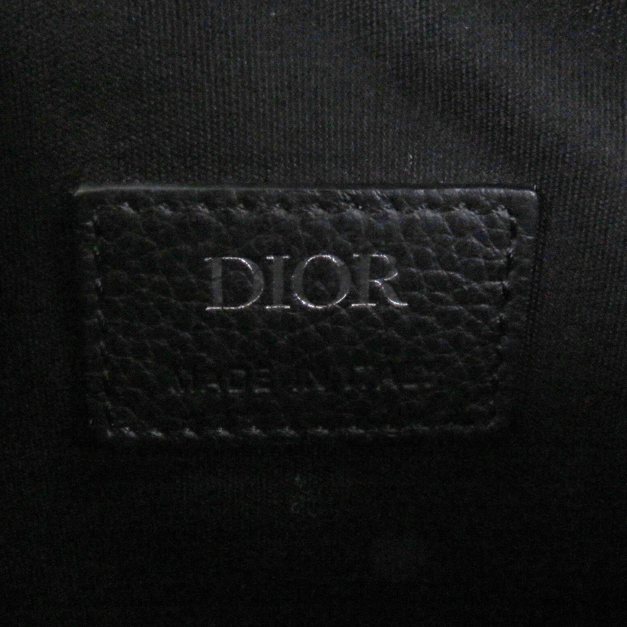 Dior Homme Beige Canvas Leather Shoulder Bag (Pre-Owned)