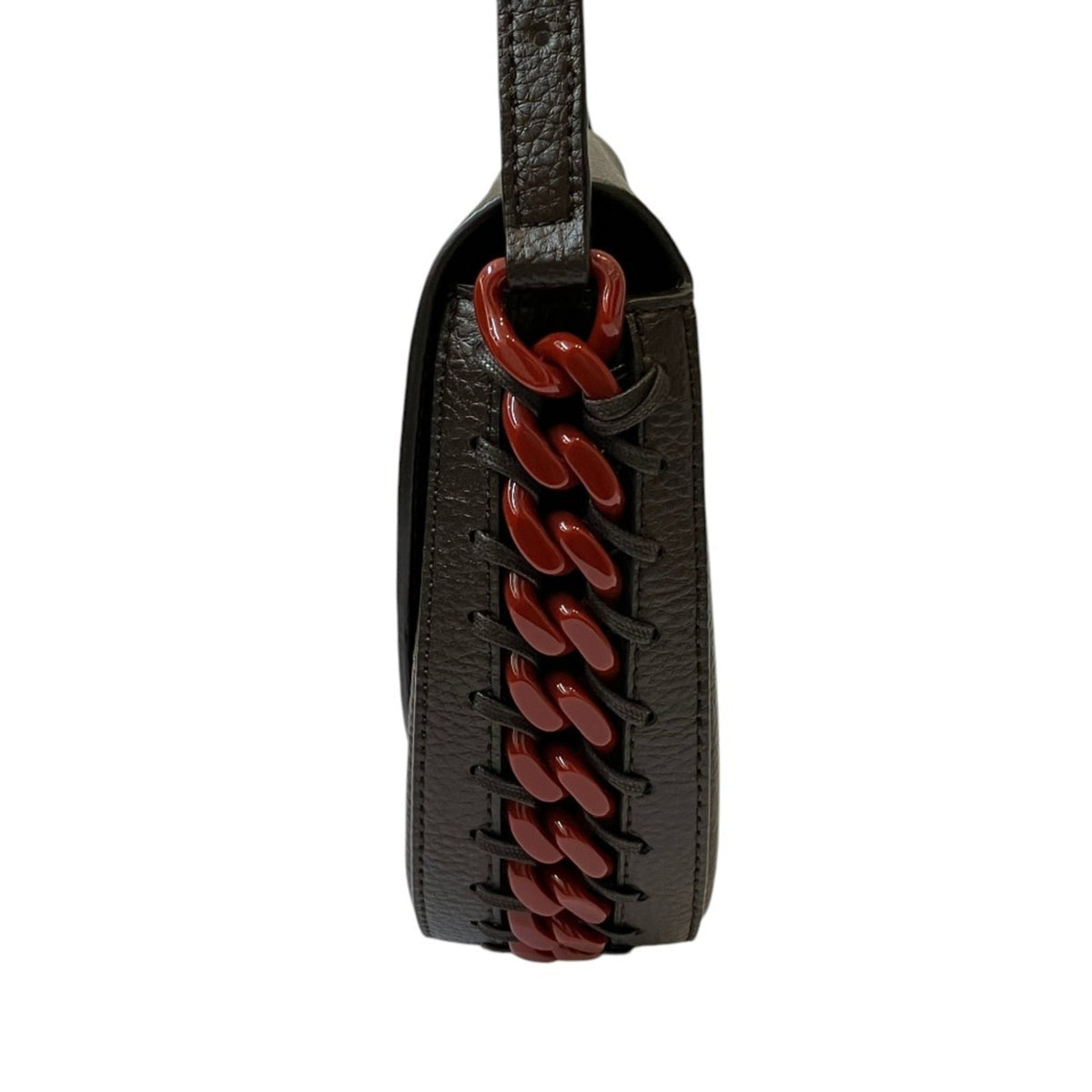 Stella Mccartney Brown Leather Shoulder Bag (Pre-Owned)